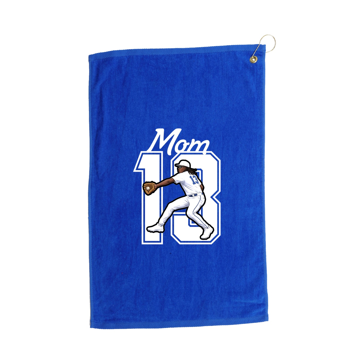 Golf Towel — Mothers Day Shirsey in Royal