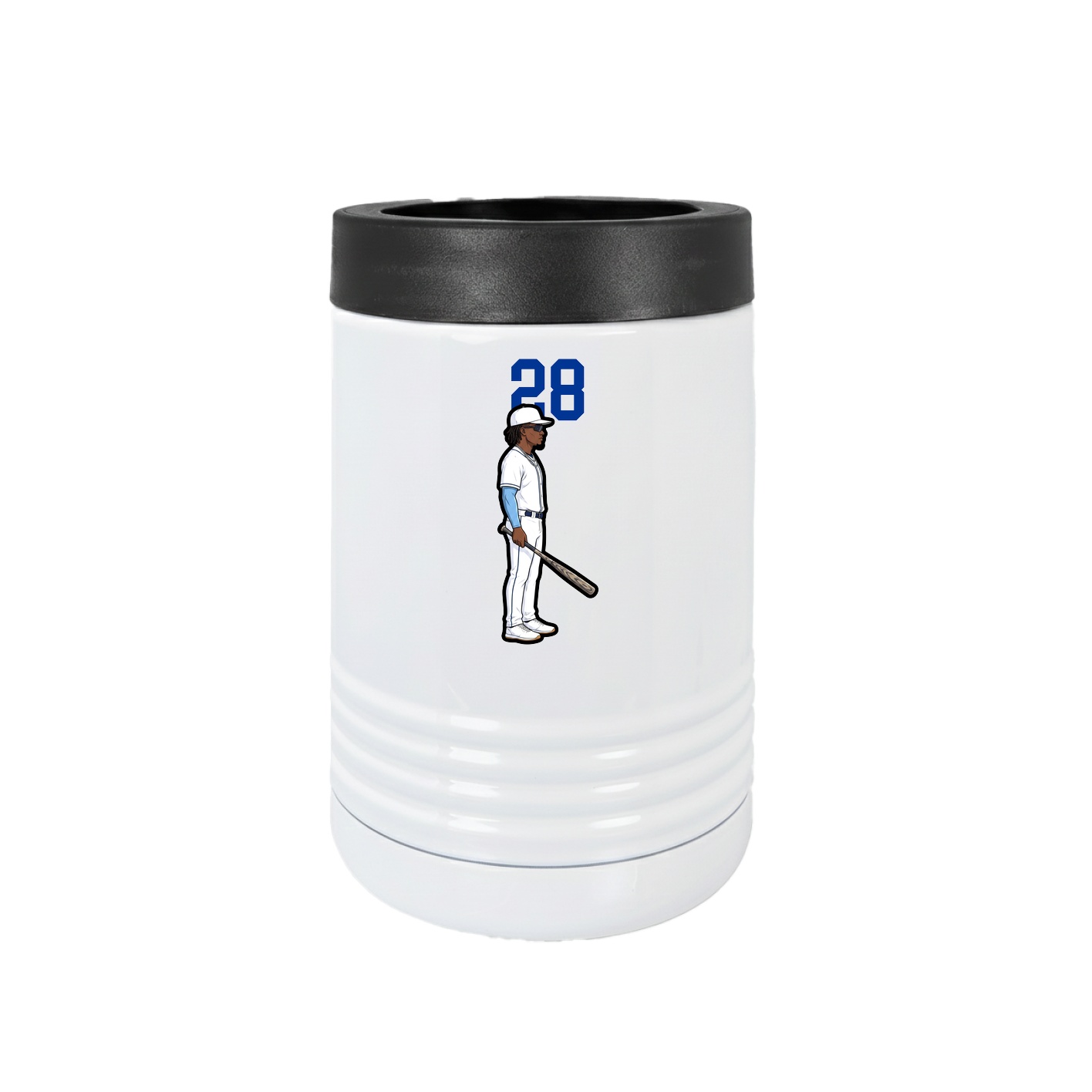Beverage Holder — Number Top in White