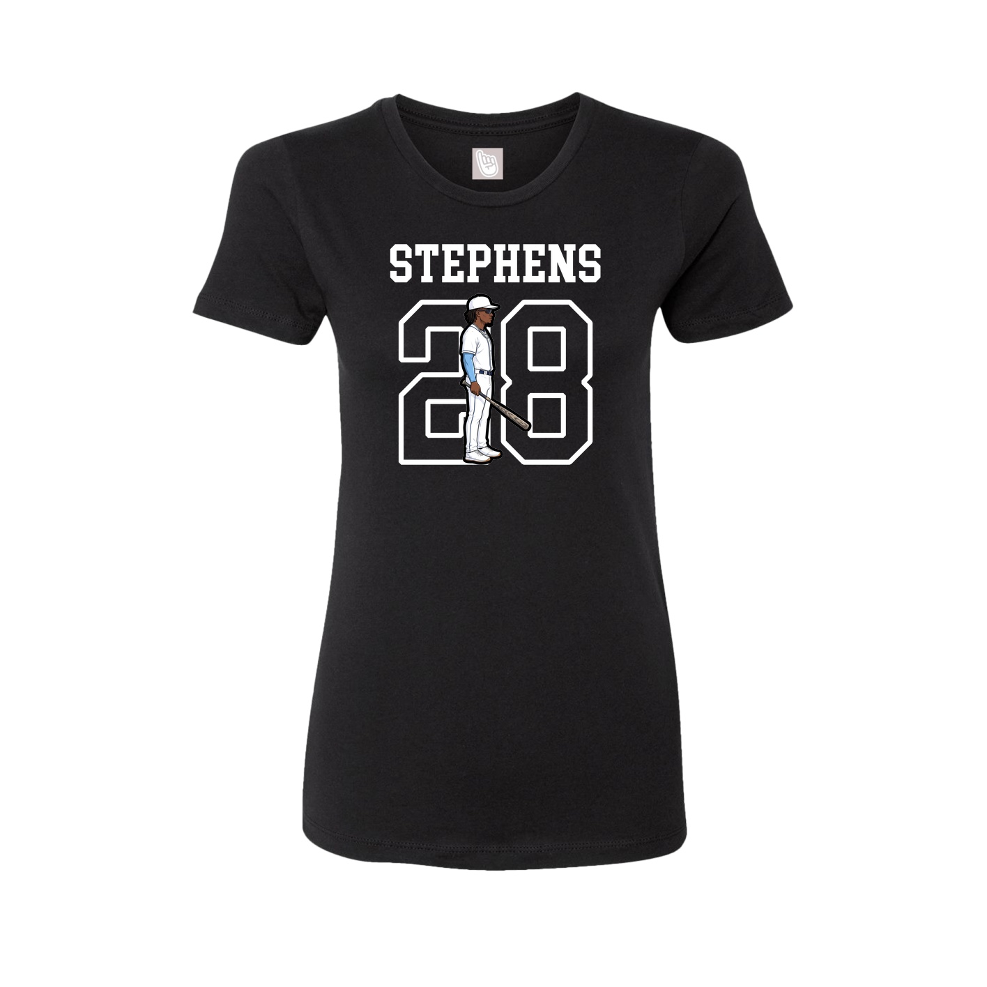Fitted Women's Tee — Shirsey in Black