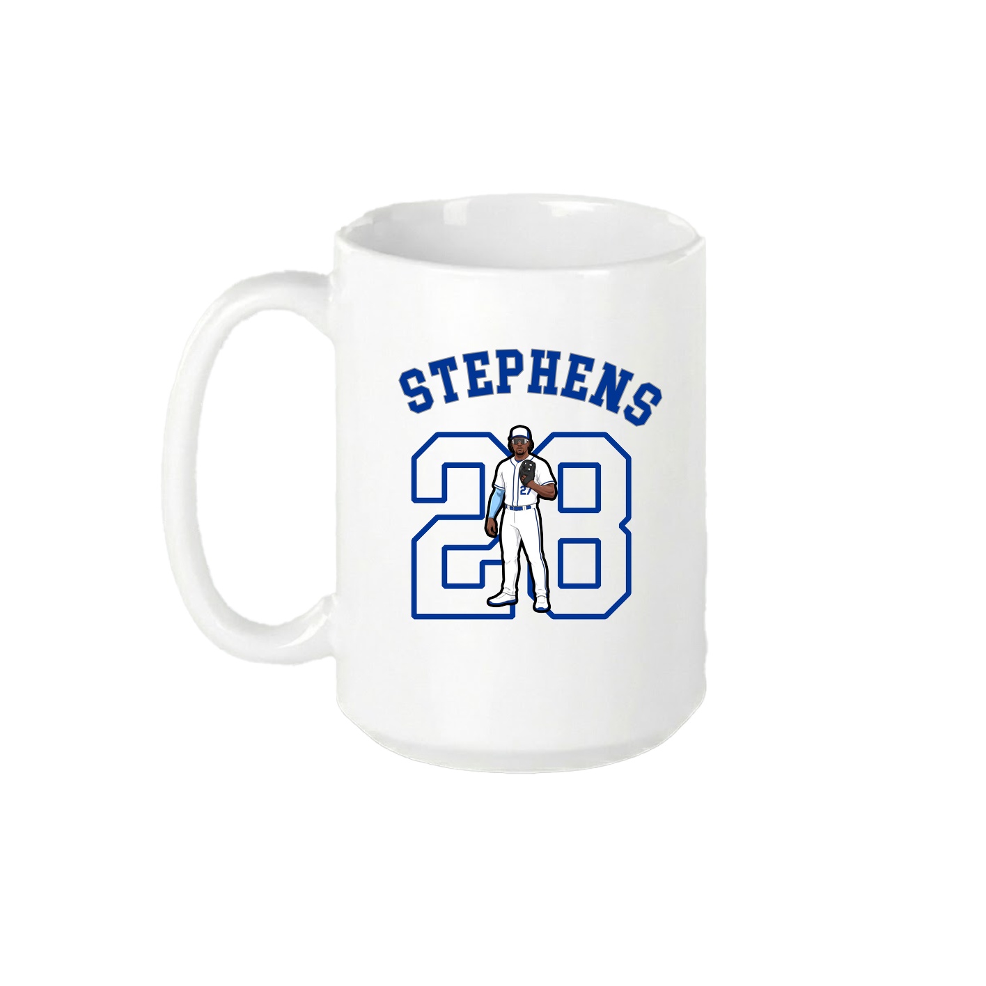 15oz Coffee Mug — Shirsey Arch in White