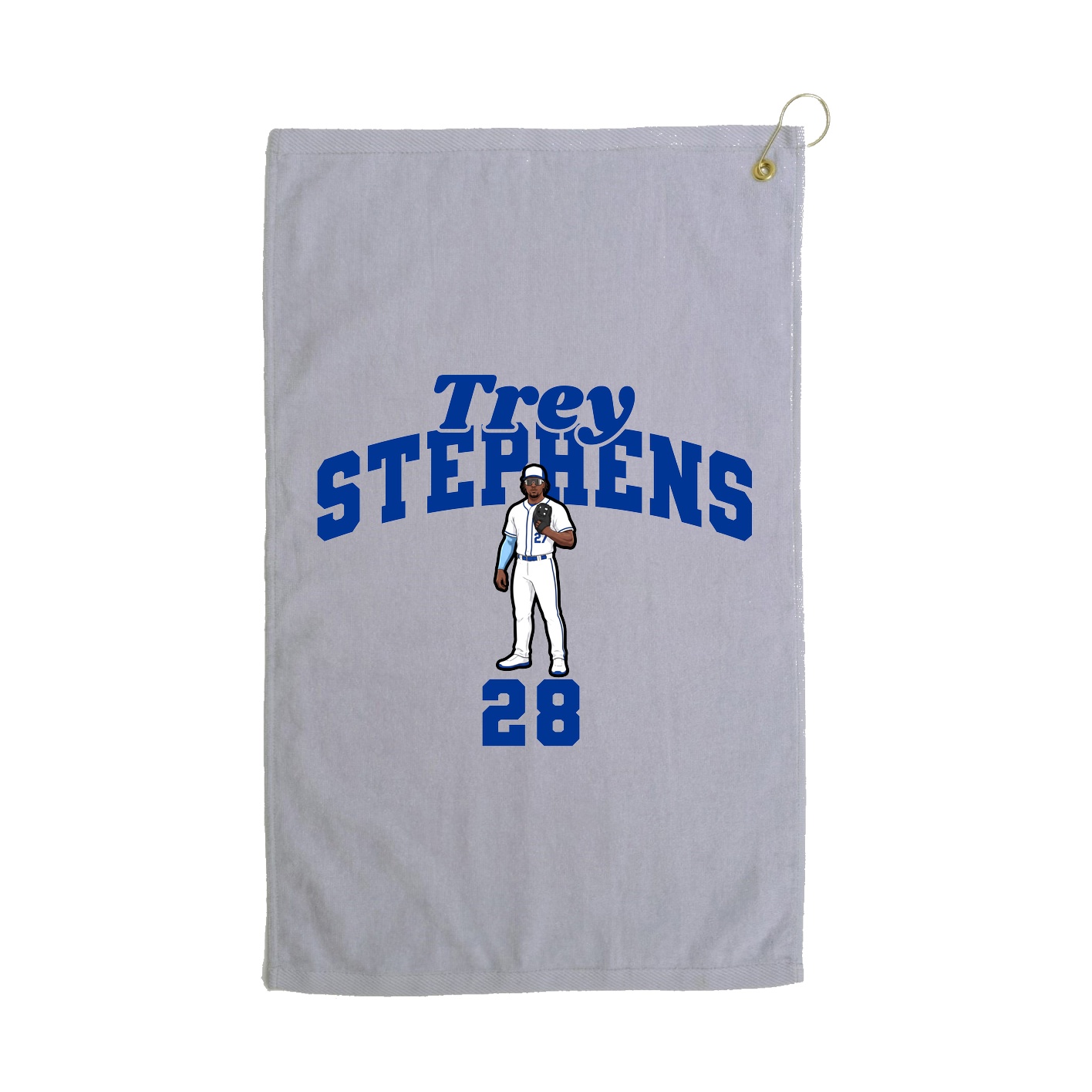Golf Towel — Signature Arch in Grey