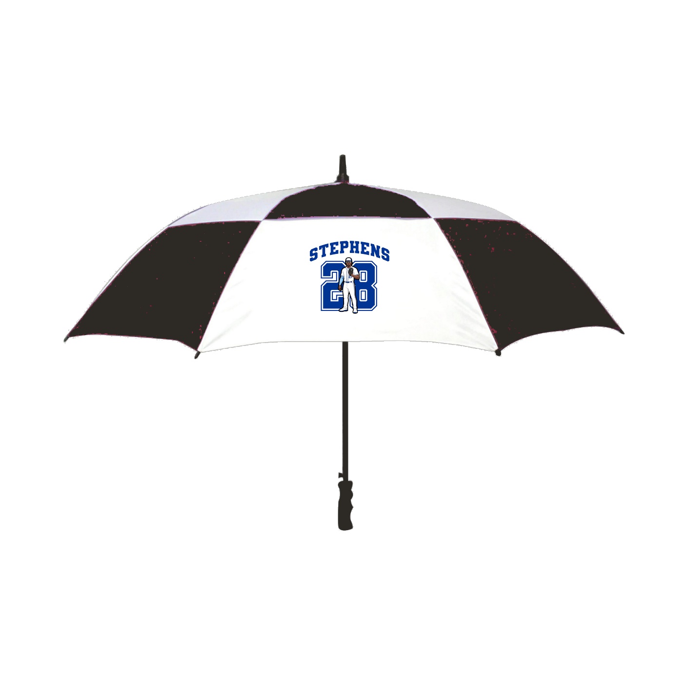 Golf Umbrella — Number in Black