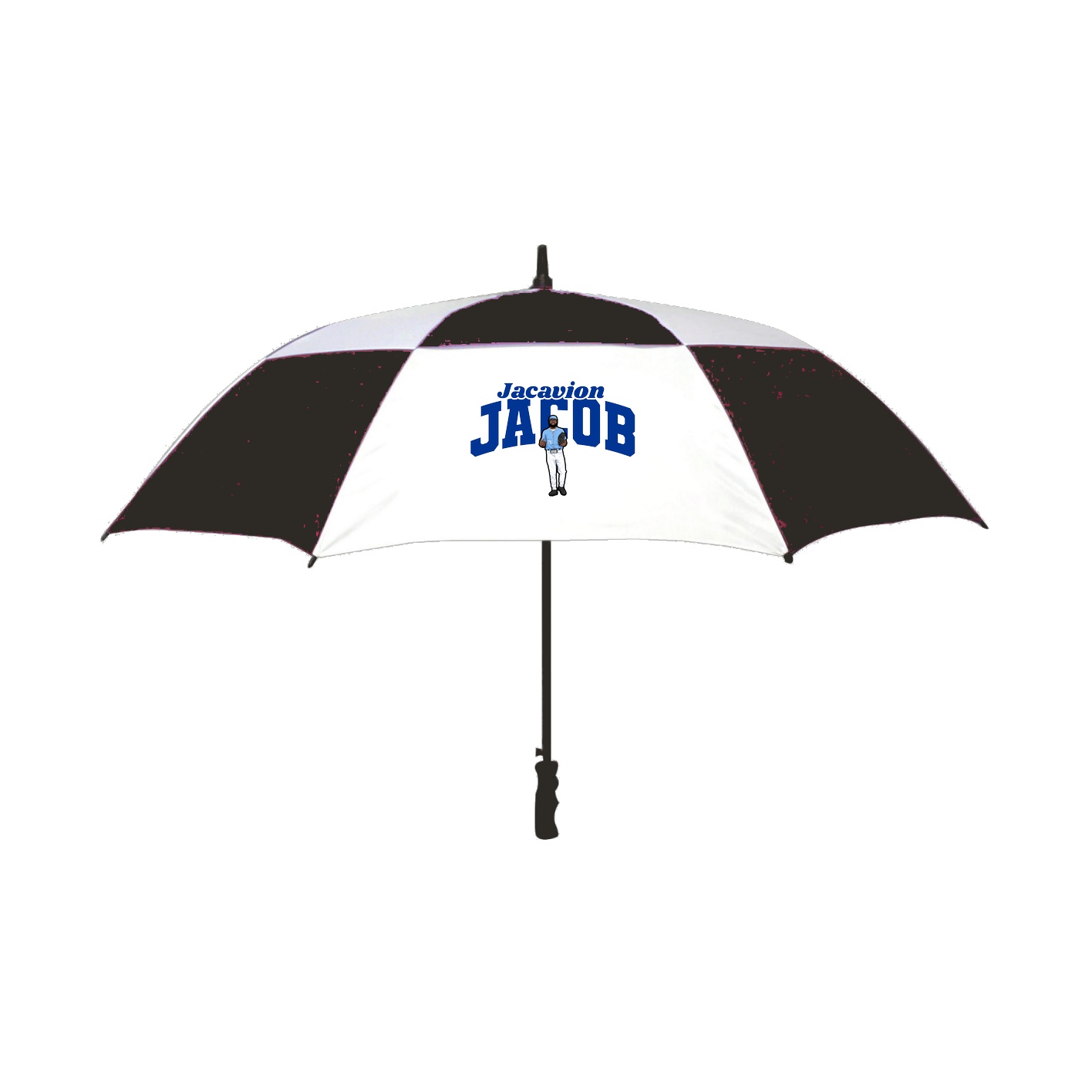 Golf Umbrella — Signature Arch in Black