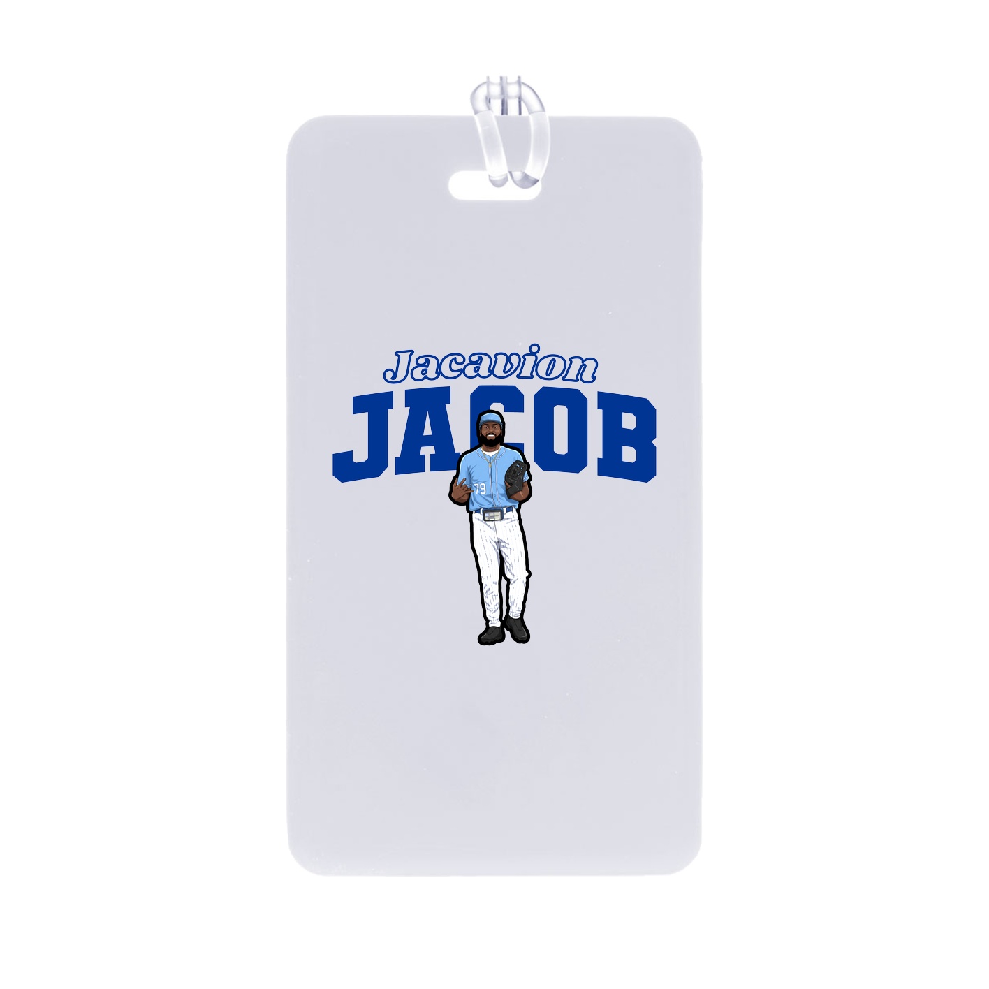 Bag Tag — Name Arch in Classic