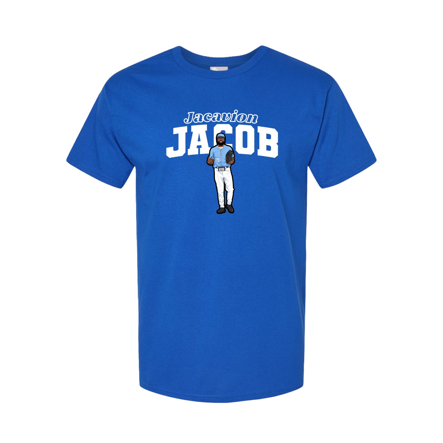 Tee — Name Arch in Royal