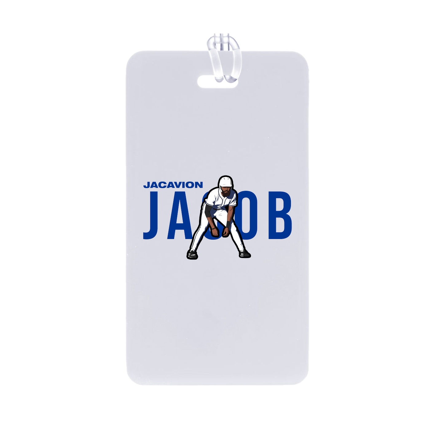 Bag Tag — Player Name in Classic