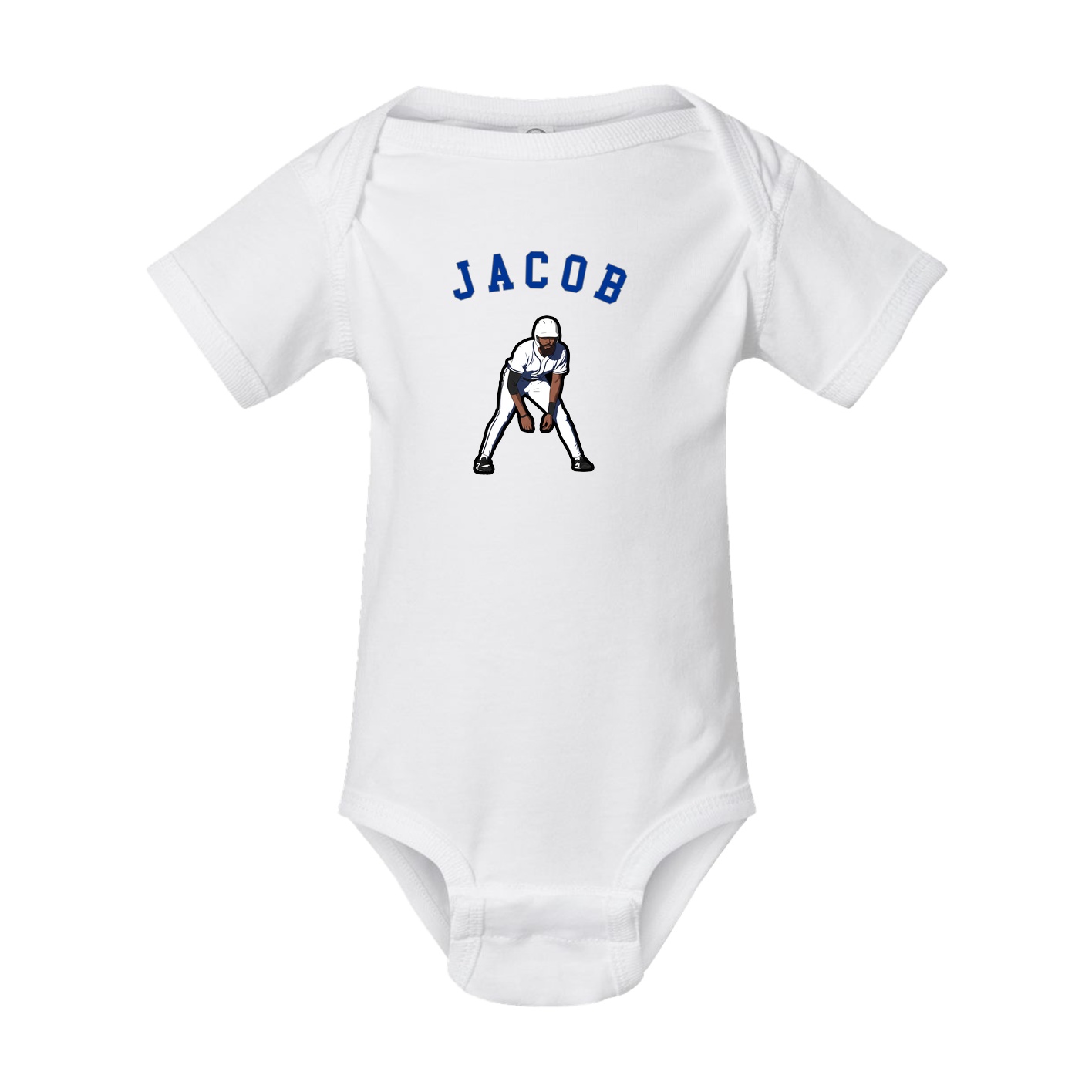 Baby Onesie — Shirsey Arch in White