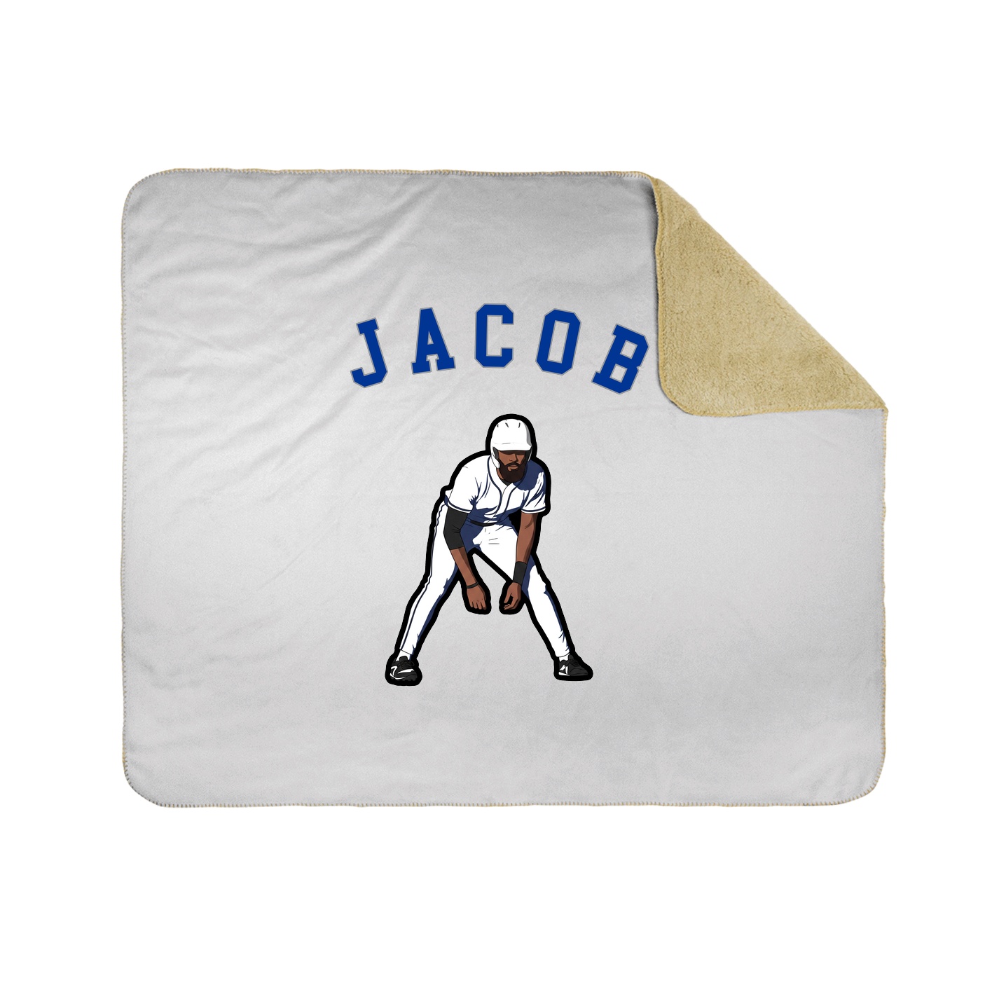 Throw Blanket — Shirsey Arch in White