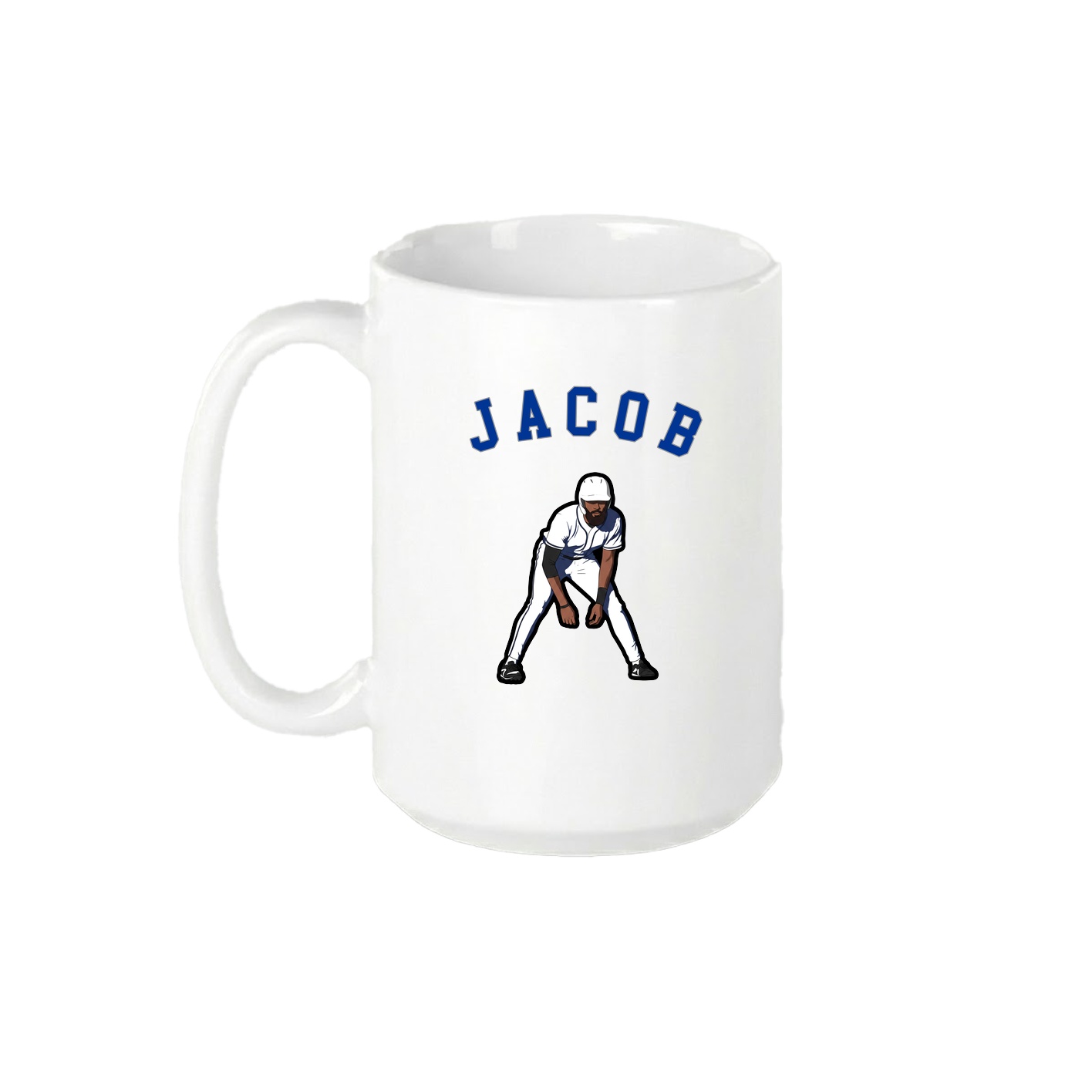 15oz Coffee Mug — Shirsey Arch in White