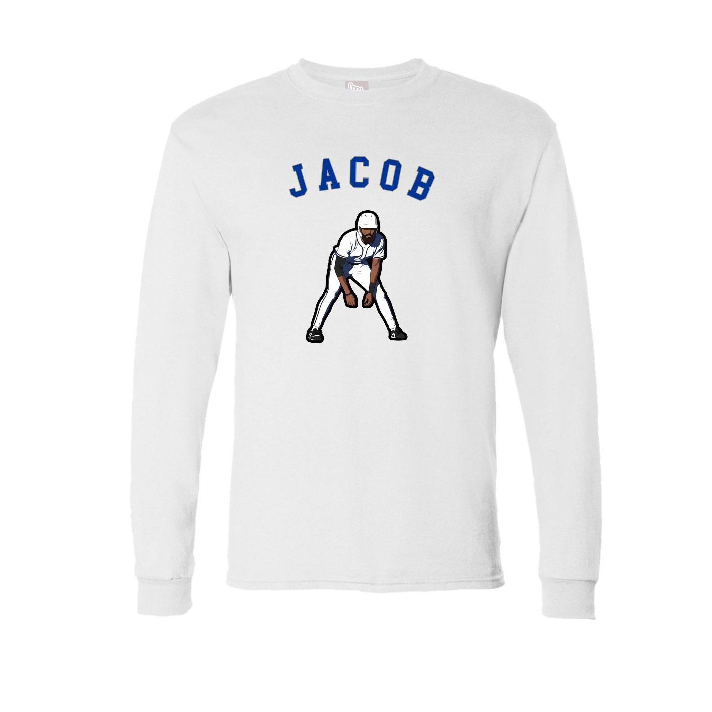 Long Sleeve Tee — Shirsey Arch in White