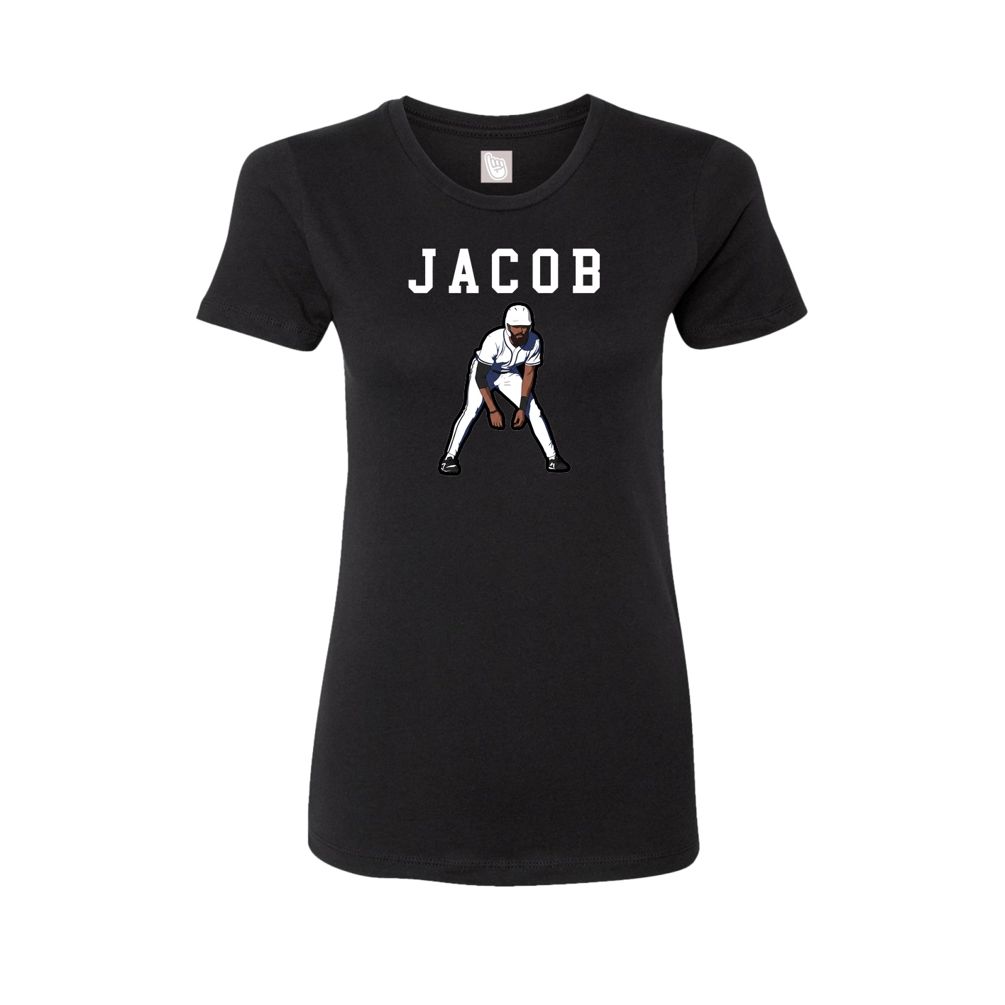 Fitted Women's Tee — Shirsey in Black