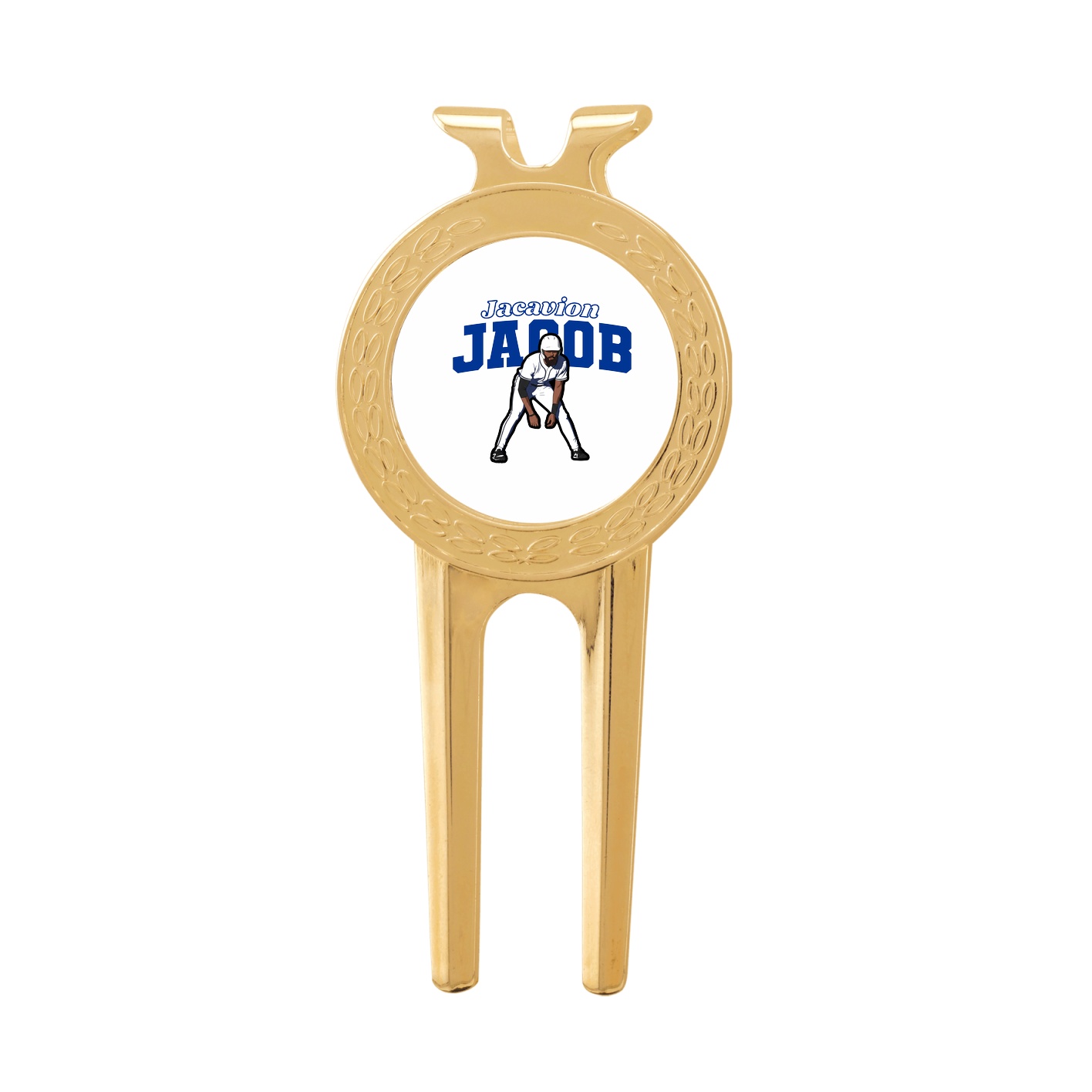 Divot Tool with Ball Marker — Name Arch in Classic