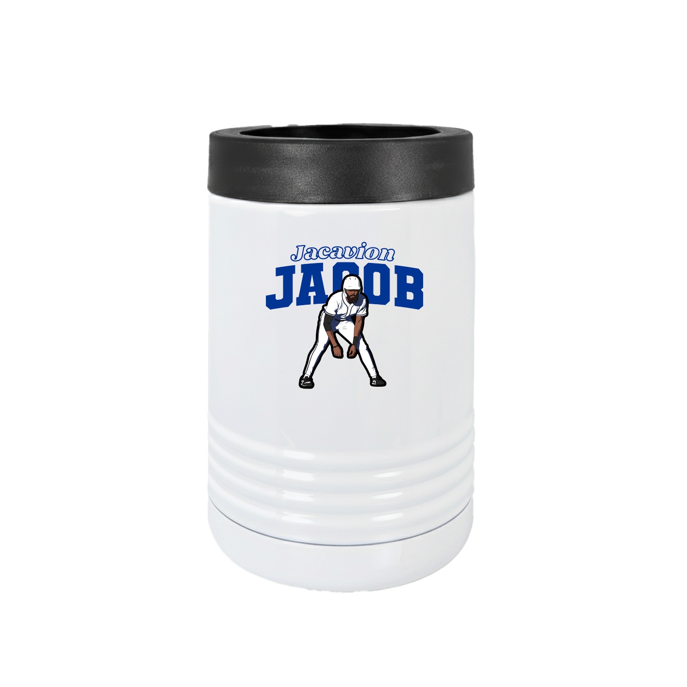 Beverage Holder — Name Arch in White