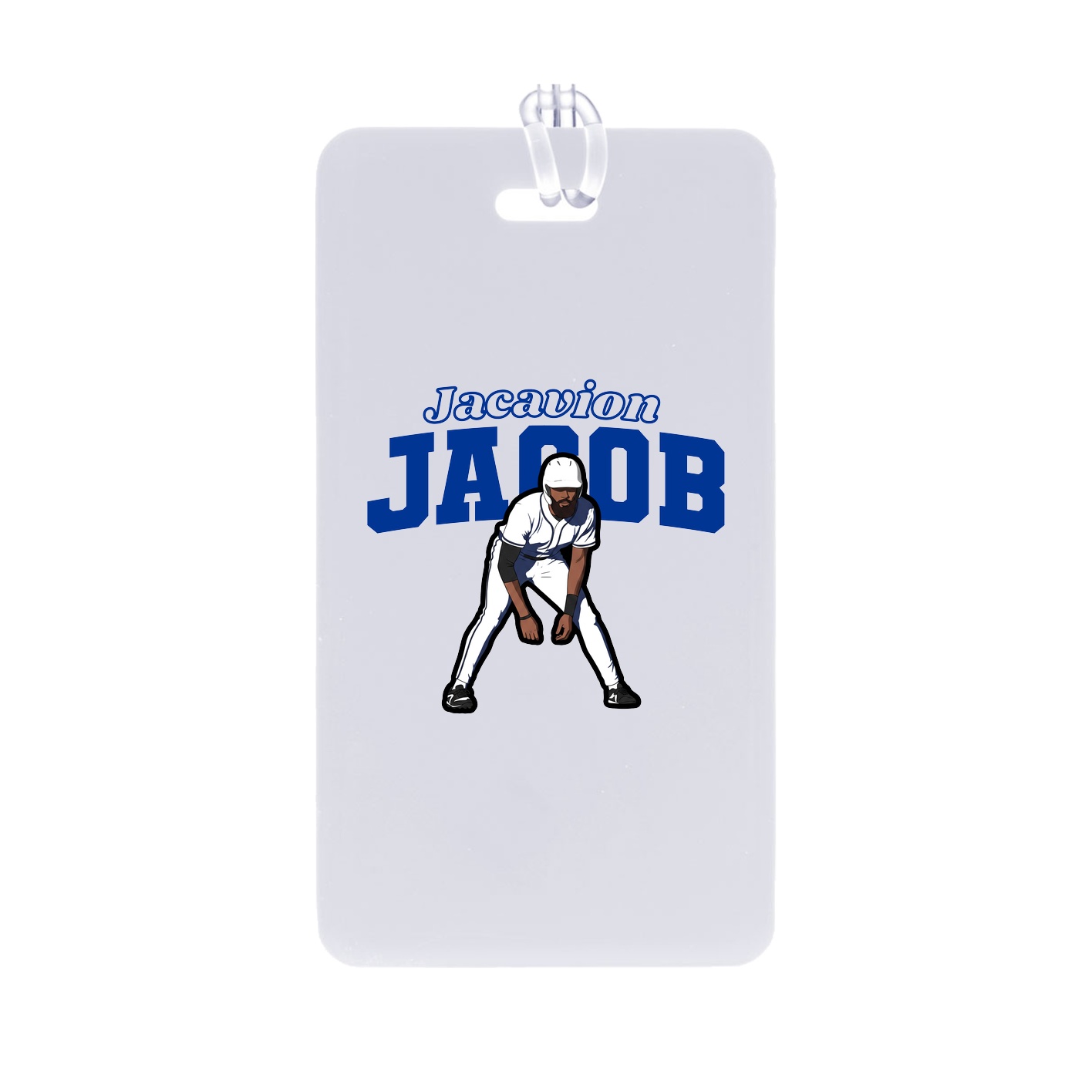 Bag Tag — Name Arch in Classic