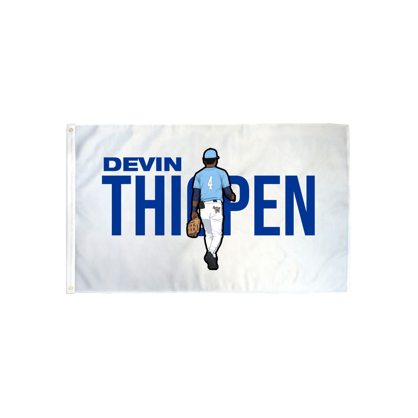 3x5 Flag — Player Name in Classic