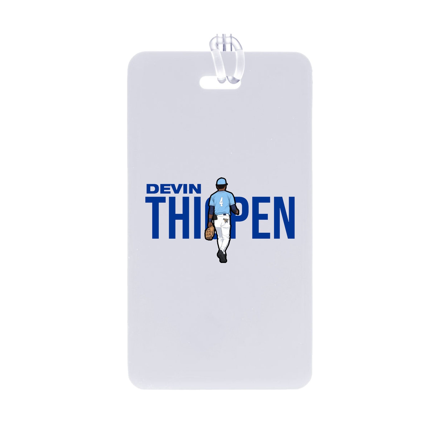 Bag Tag — Player Name in Classic