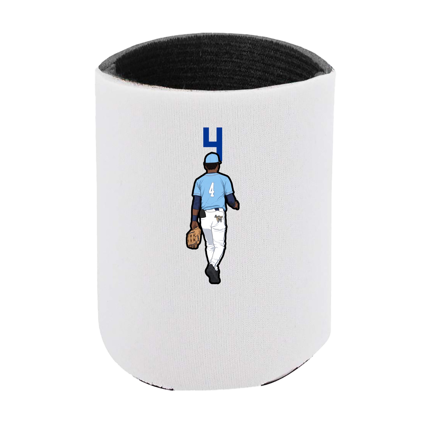 Can Holder — Number Top in White