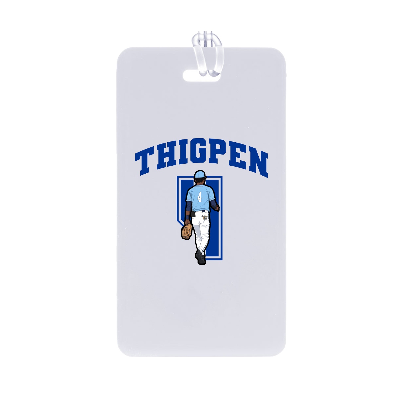 Bag Tag — Number in Classic