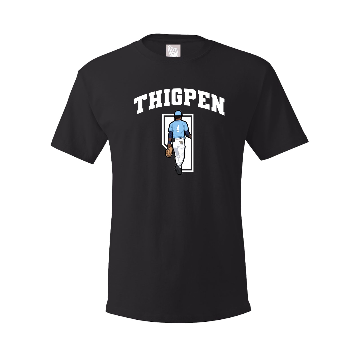 Youth Tee — Number in Black