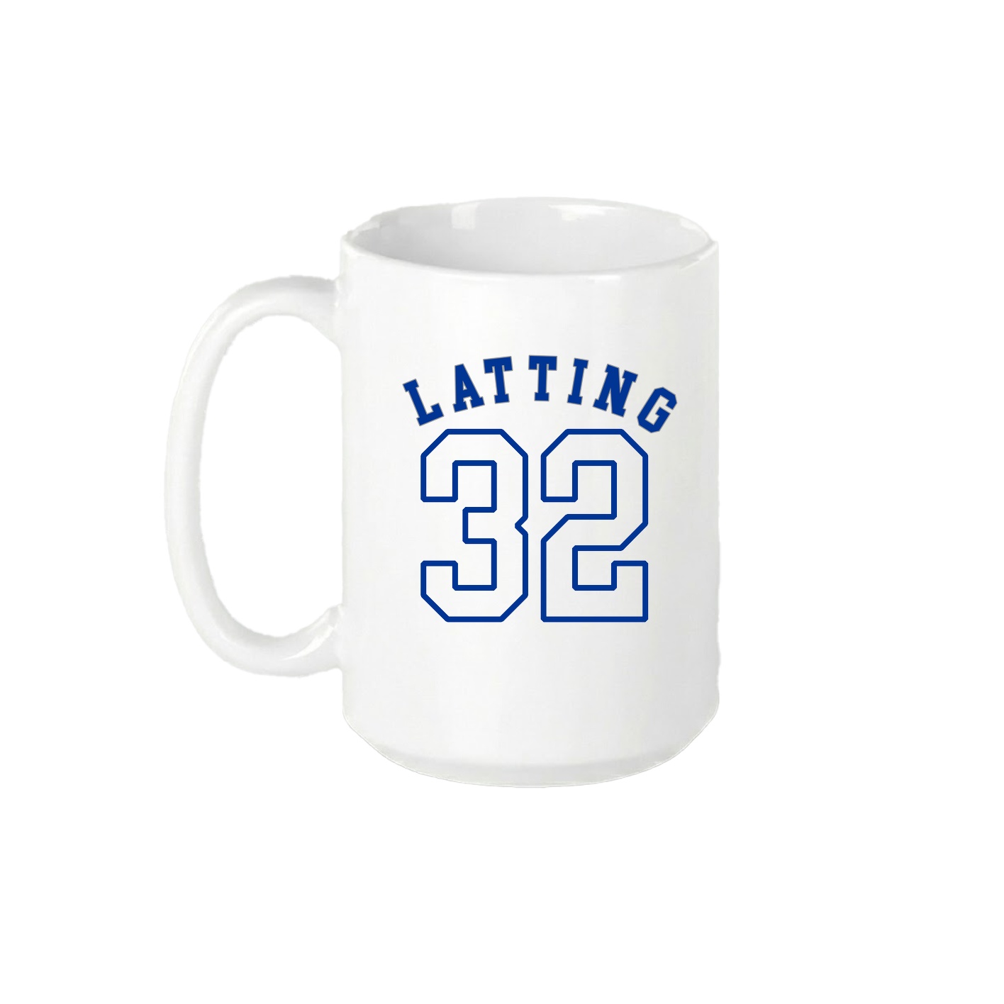 15oz Coffee Mug — Shirsey Arch in White