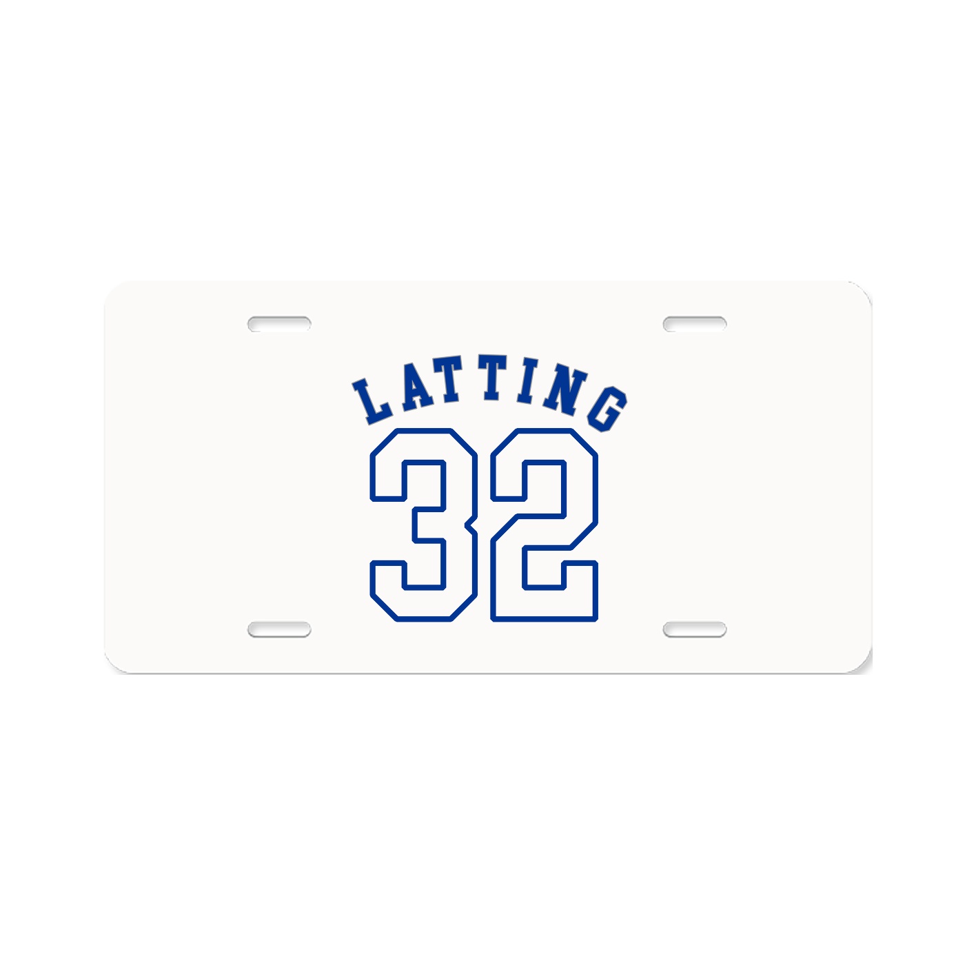 License Plate — Shirsey Arch in Classic
