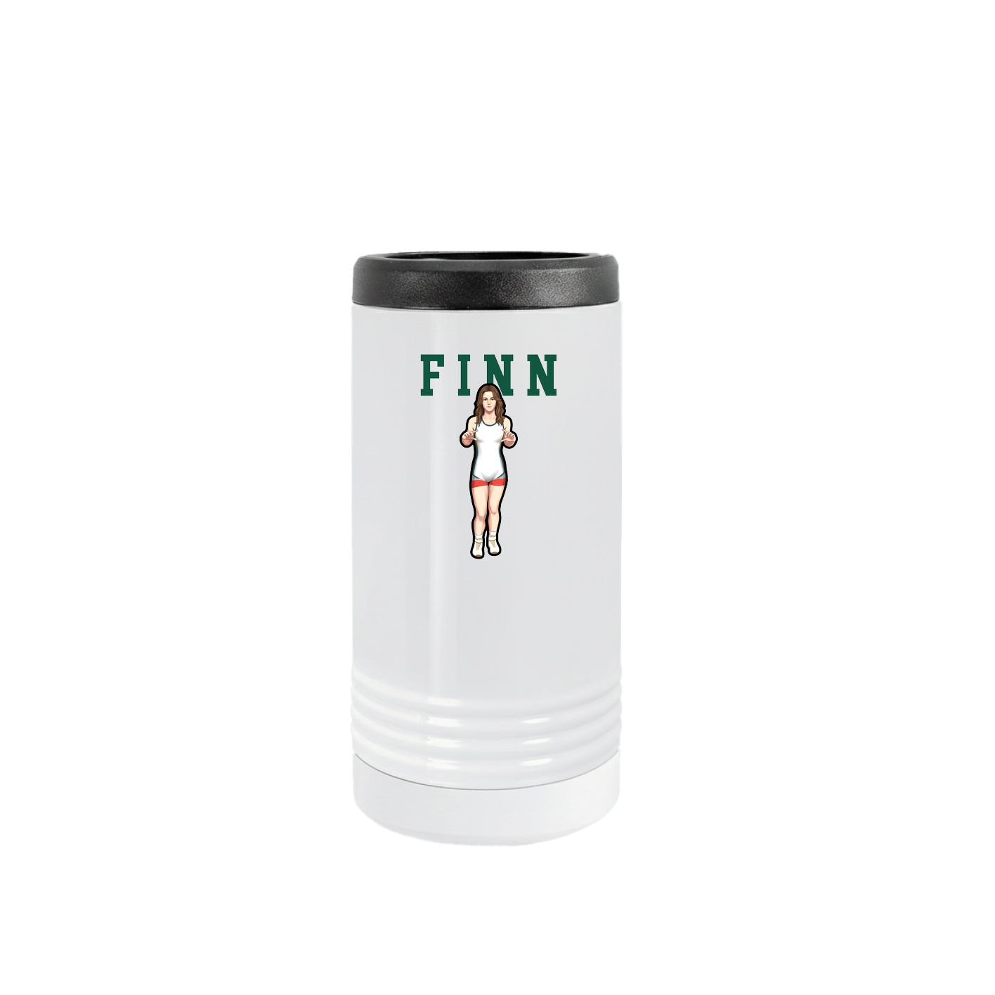 Slim Beverage Holder — Shirsey in White