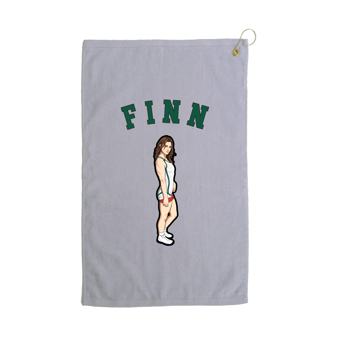Golf Towel — Shirsey Arch in Grey