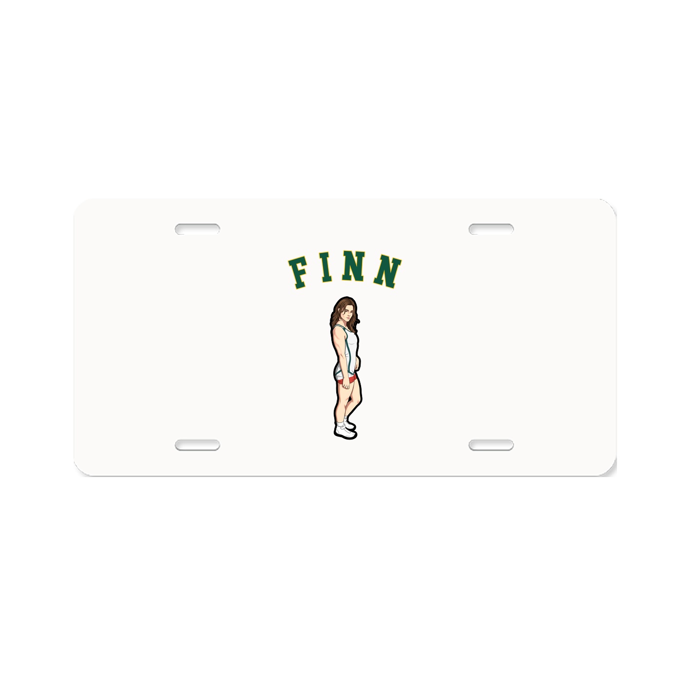 License Plate — Shirsey Arch in Classic