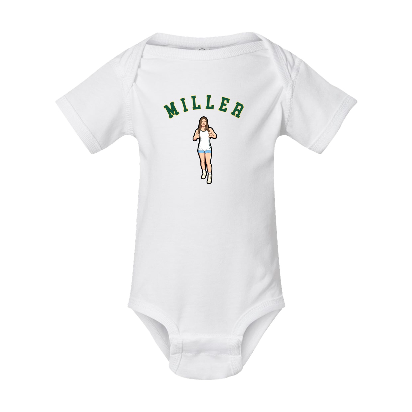 Baby Onesie — Shirsey Arch in White
