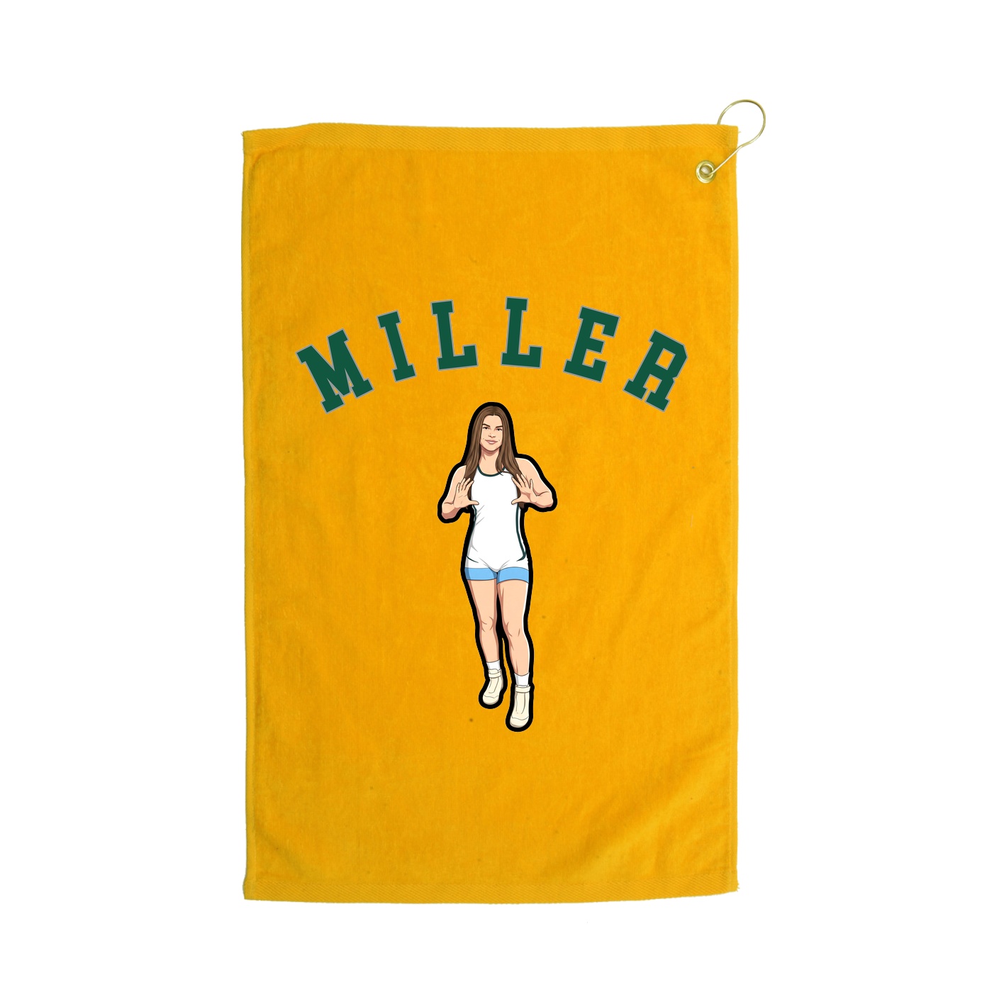 Golf Towel — Shirsey Arch in Gold