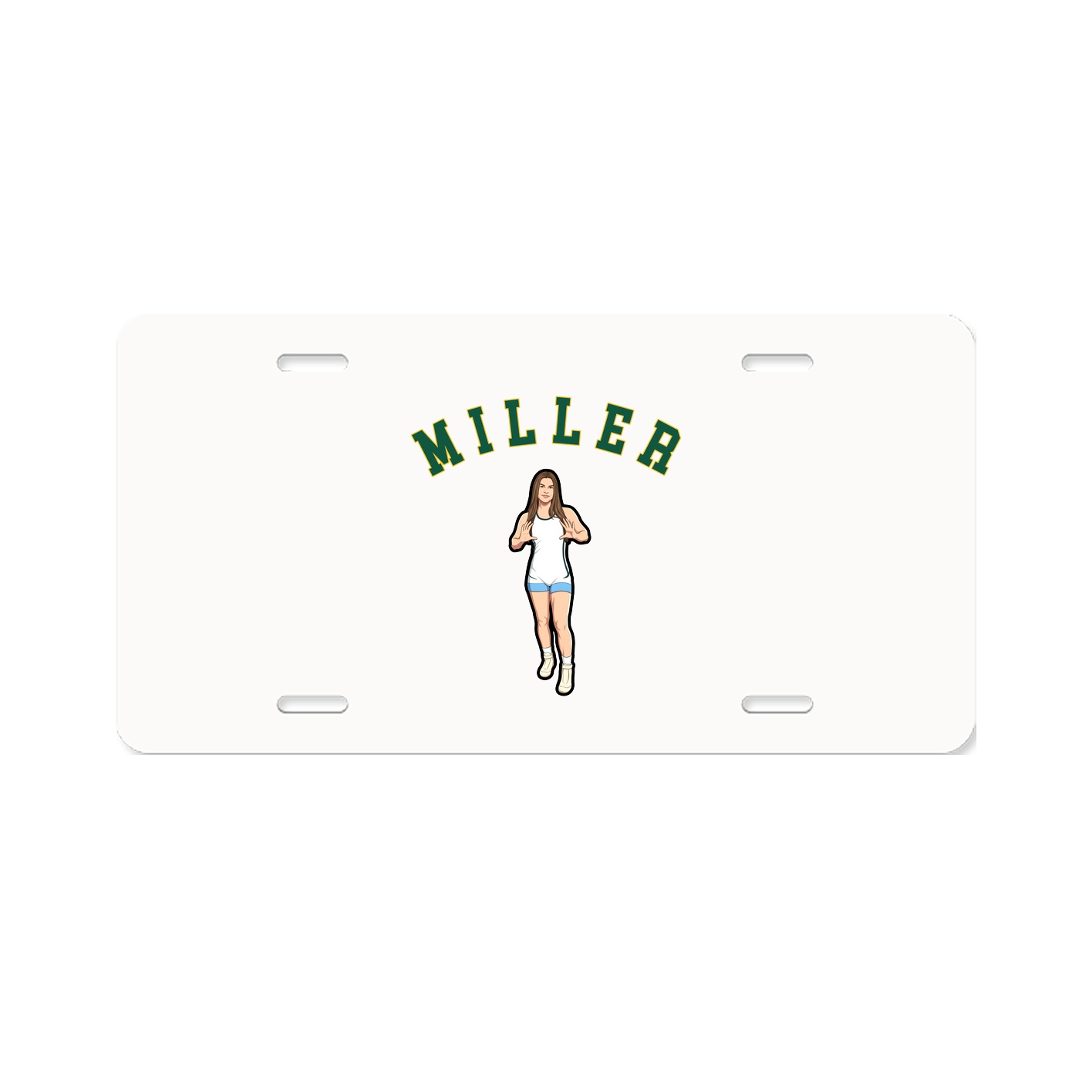 License Plate — Shirsey Arch in Classic