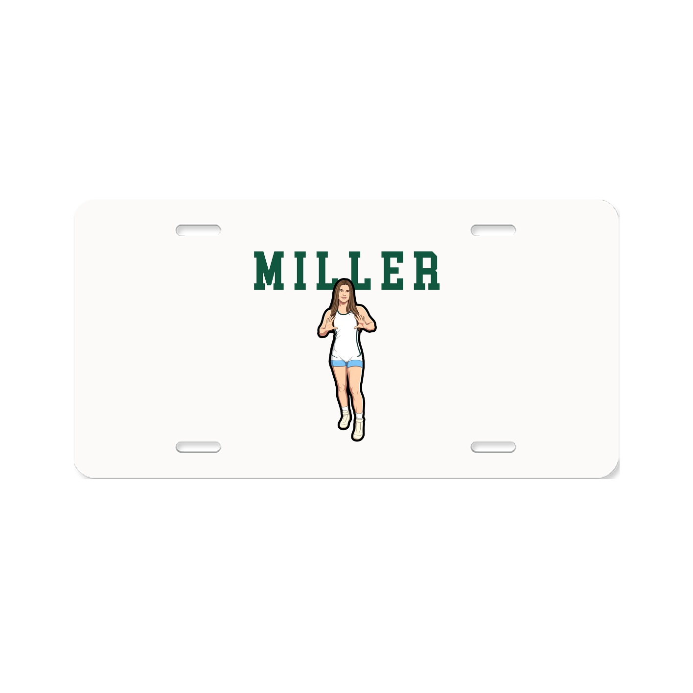 License Plate — Shirsey in Classic