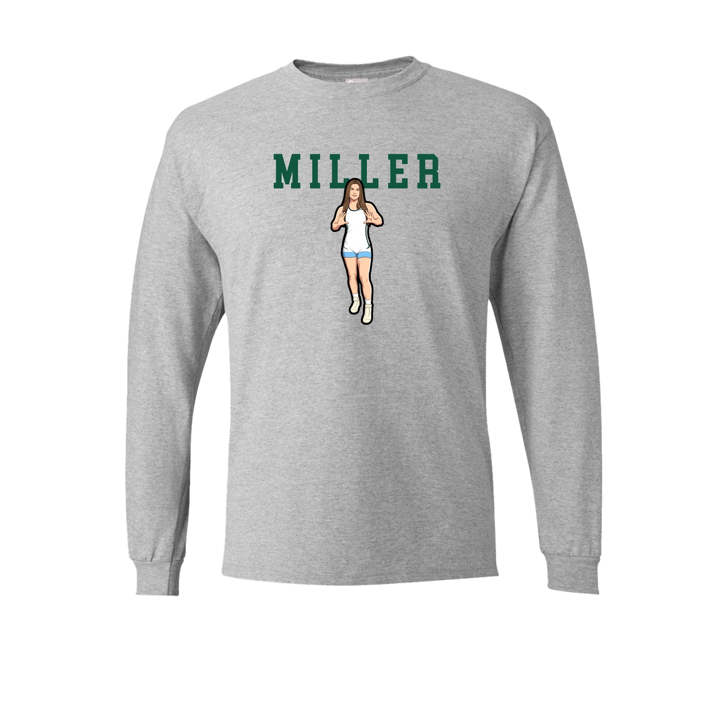 Long Sleeve Tee — Shirsey in Grey