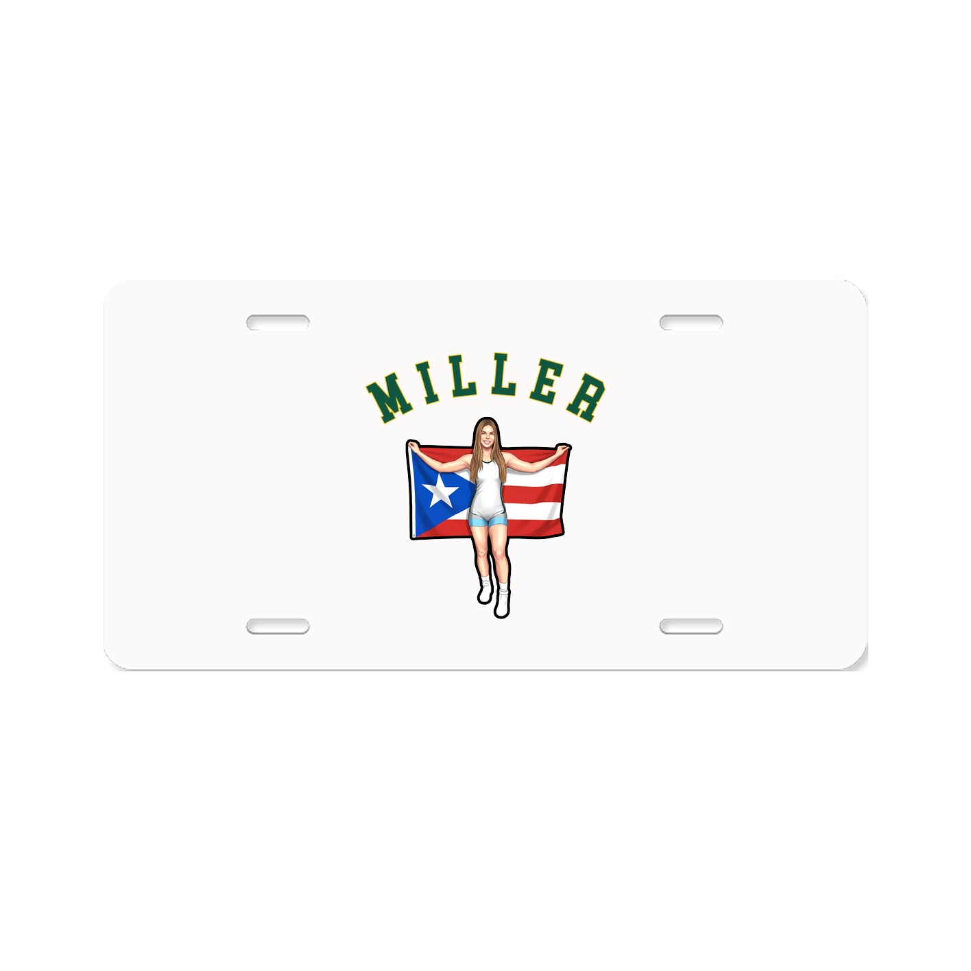 License Plate — Shirsey Arch in Classic