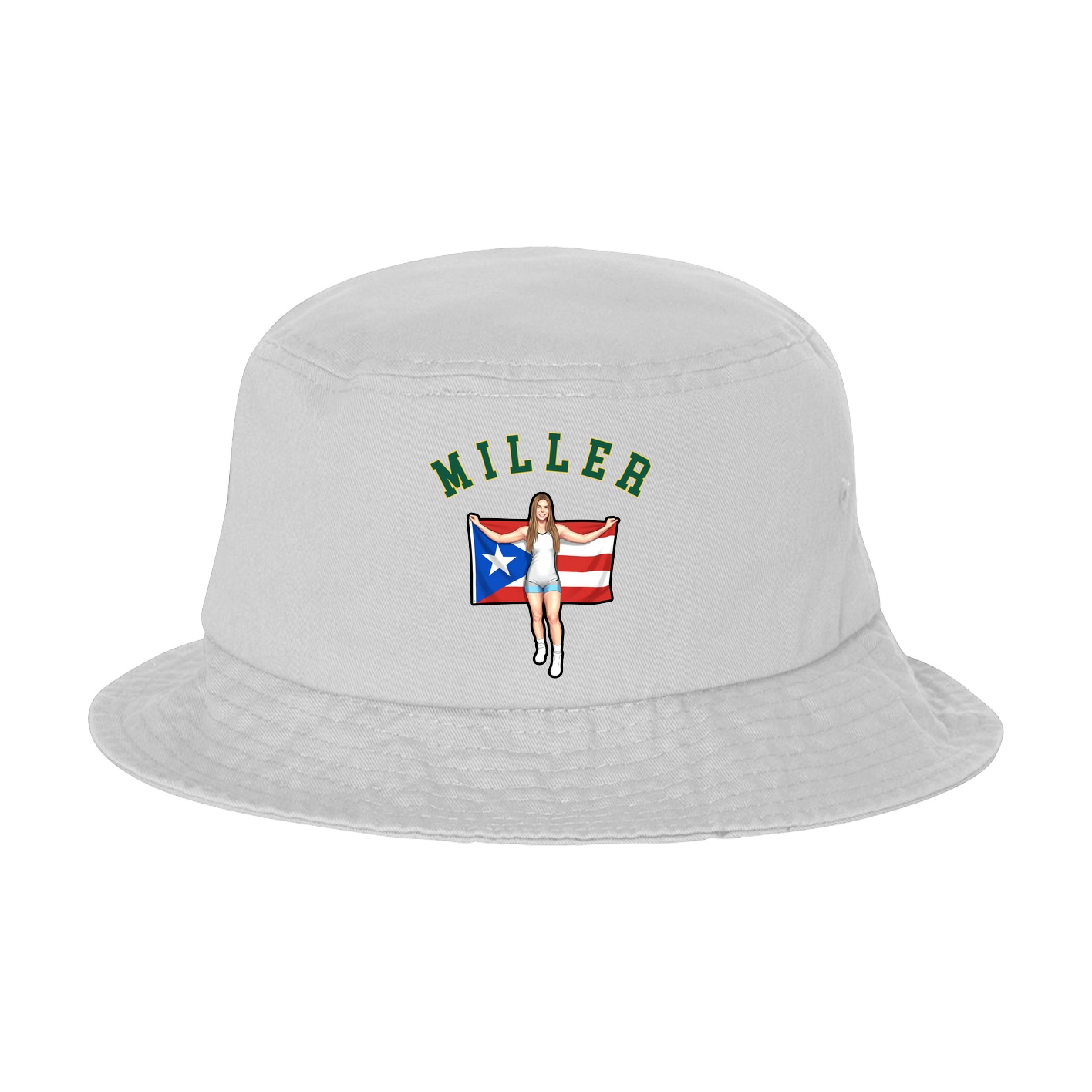 Bucket Cap — Shirsey Arch in White