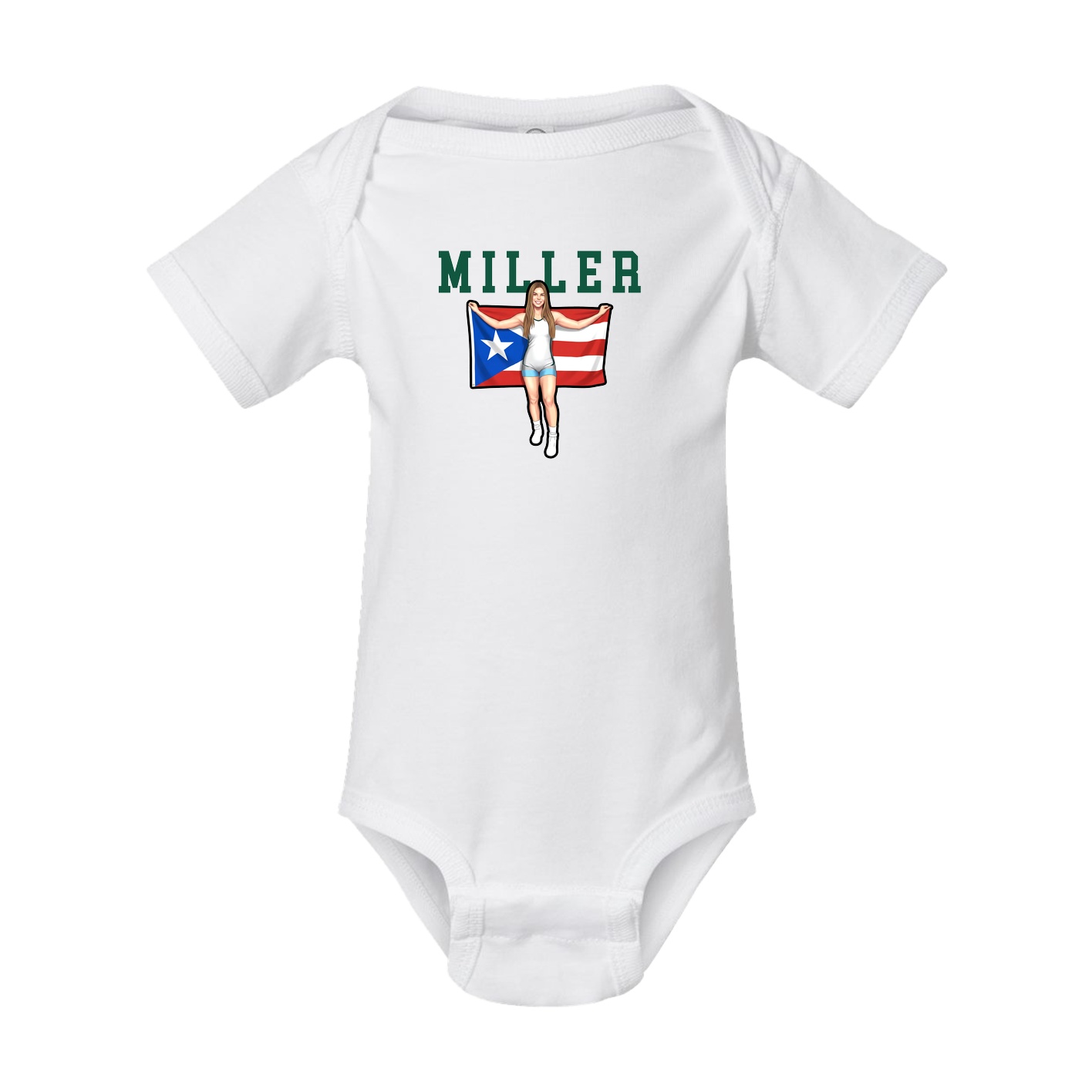 Baby Onesie — Shirsey in White