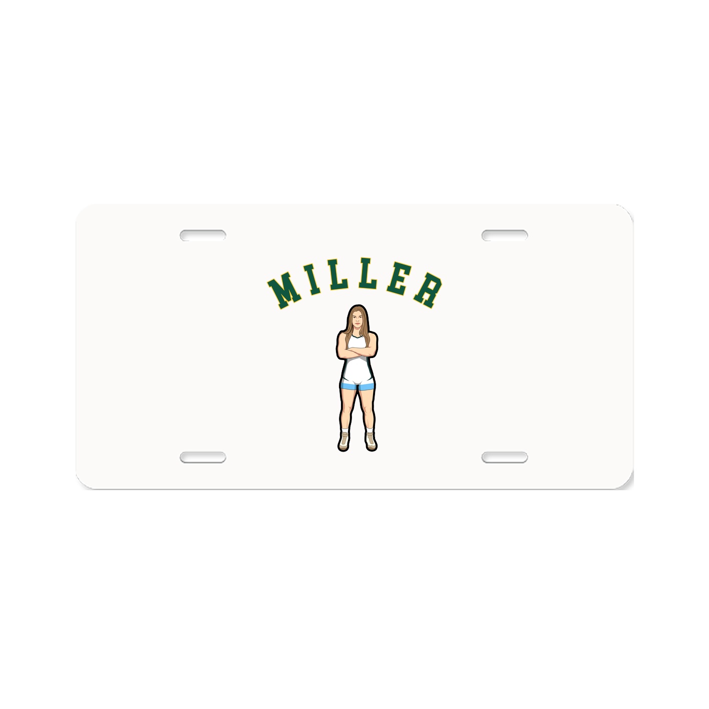 License Plate — Shirsey Arch in Classic