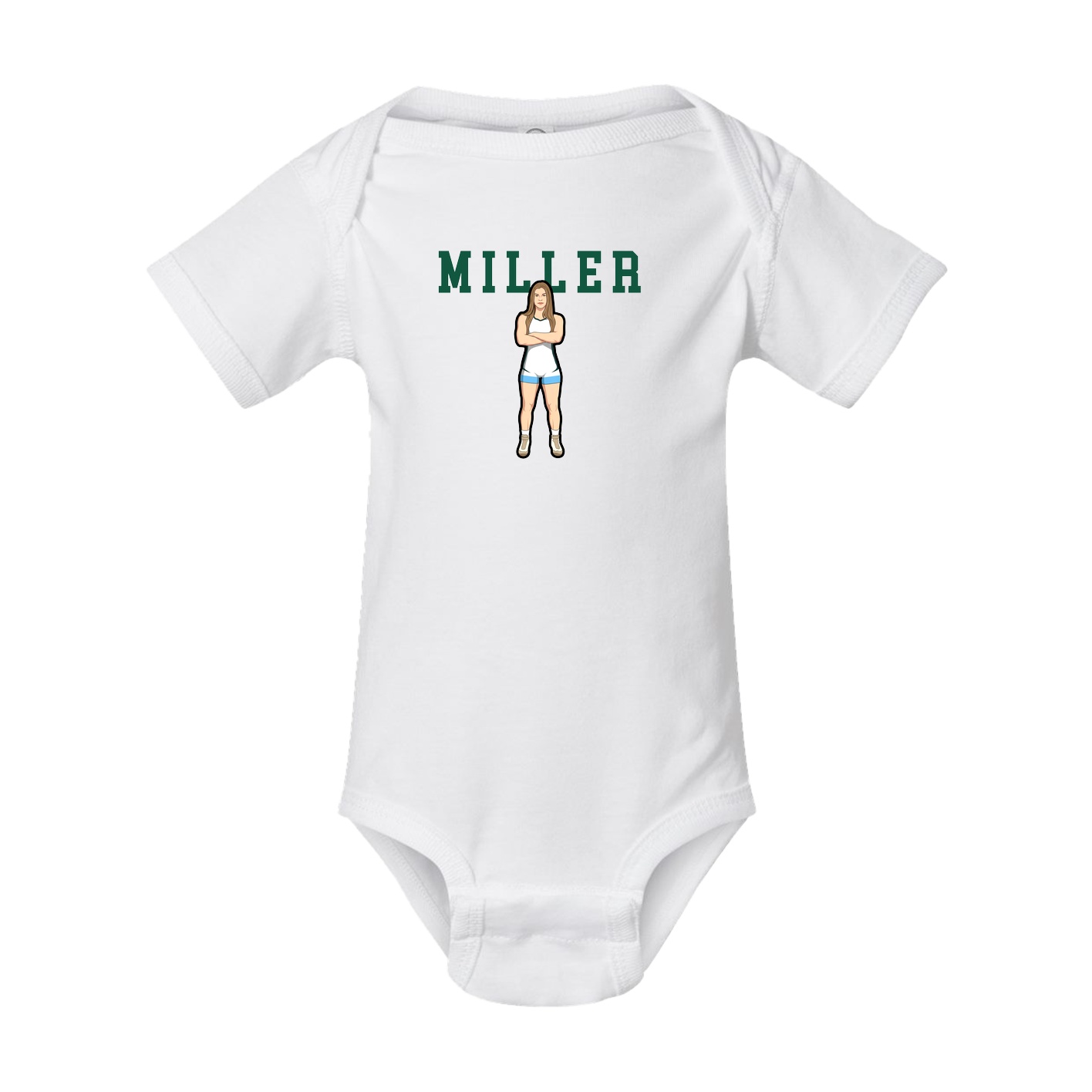 Baby Onesie — Shirsey in White
