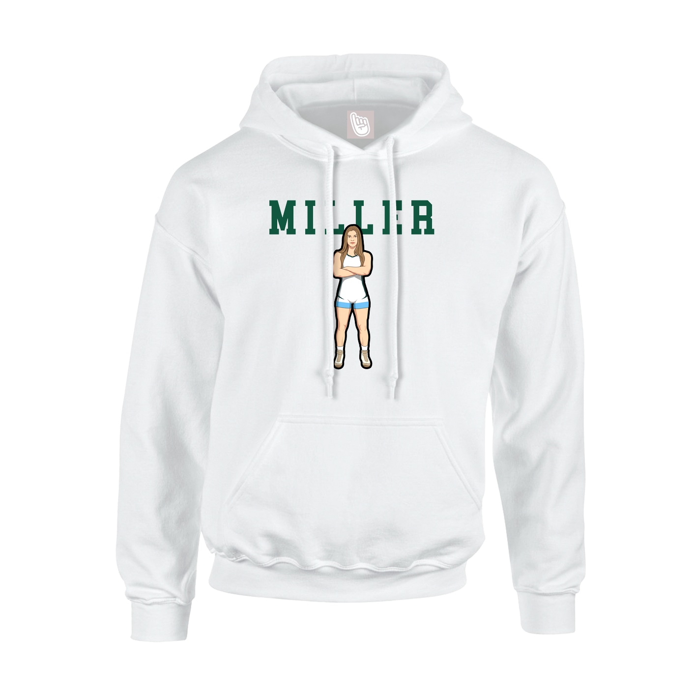 Youth Hoodie — Shirsey in White