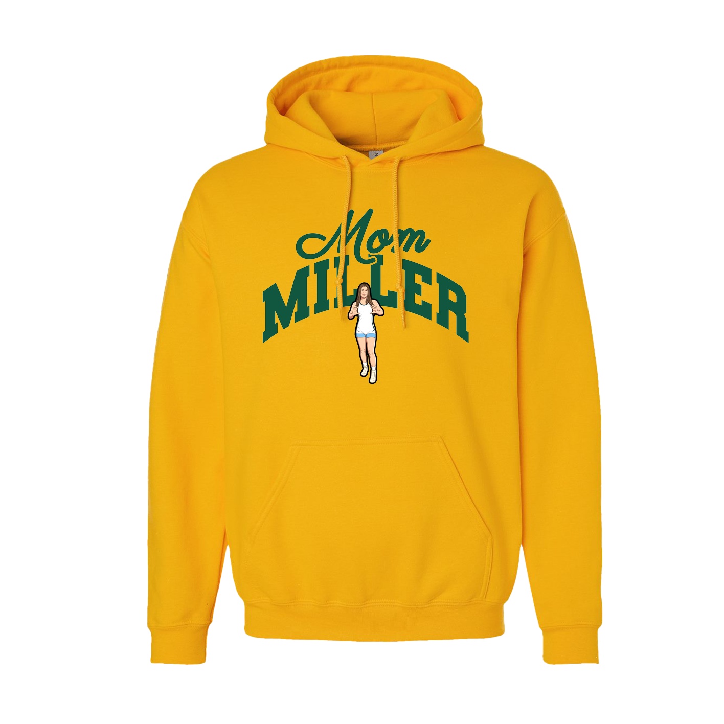 Youth Hoodie — Mothers Day Arch in Gold