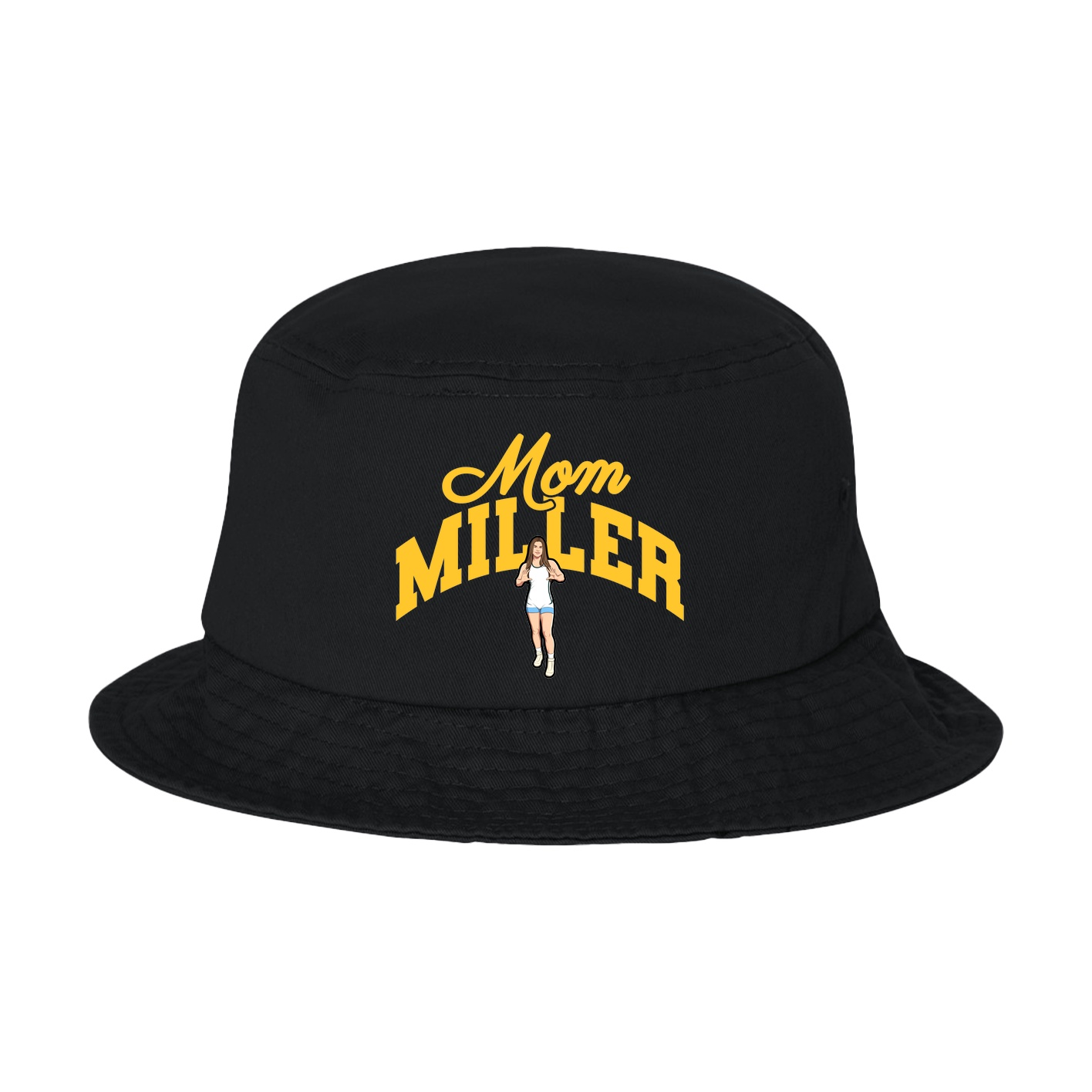 Bucket Cap — Mothers Day Arch in Black