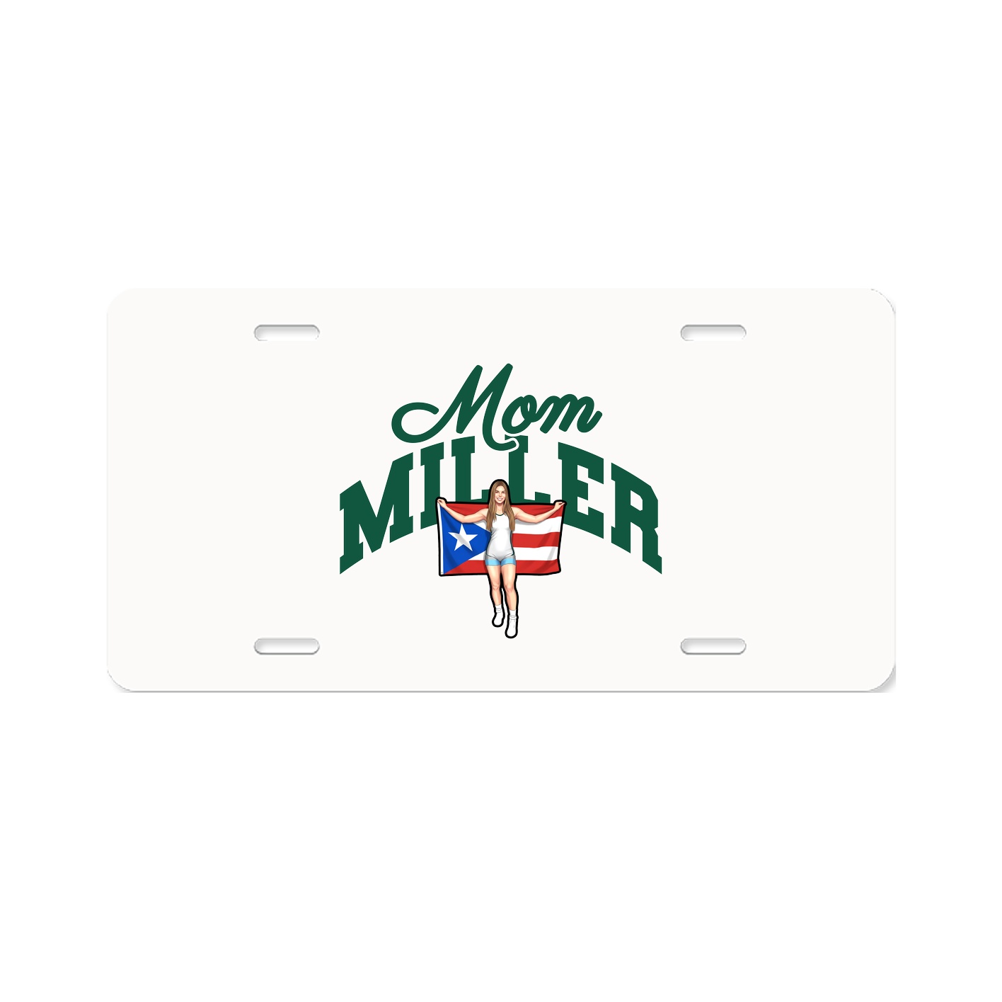 License Plate — Mothers Day Arch in Classic