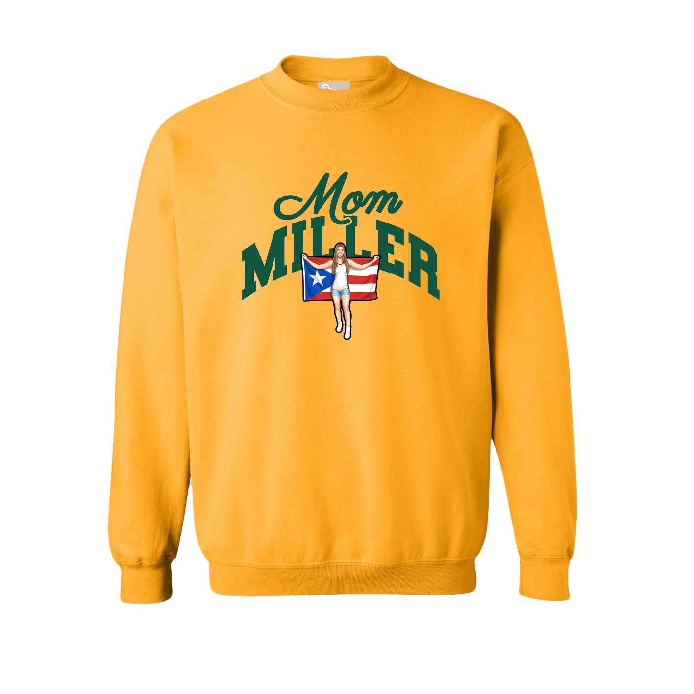 Fleece Crew — Mothers Day Arch in Gold