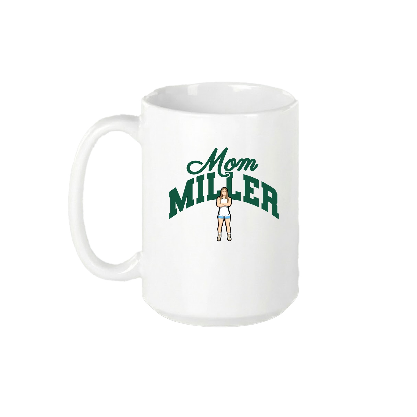 15oz Coffee Mug — Mothers Day Arch in White