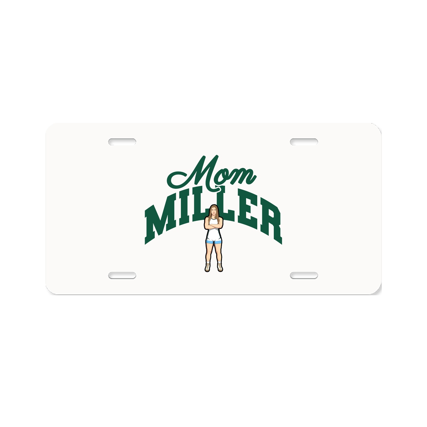License Plate — Mothers Day Arch in Classic