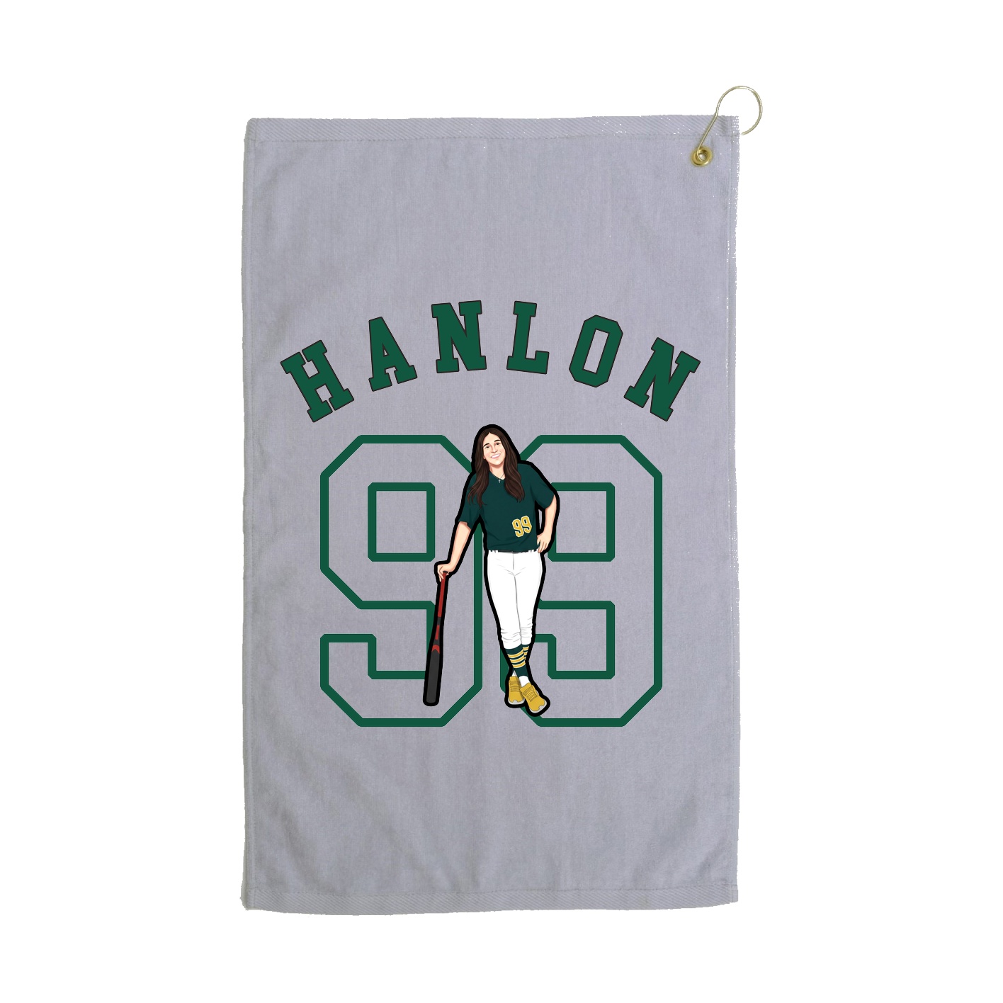 Golf Towel — Shirsey Arch in Grey