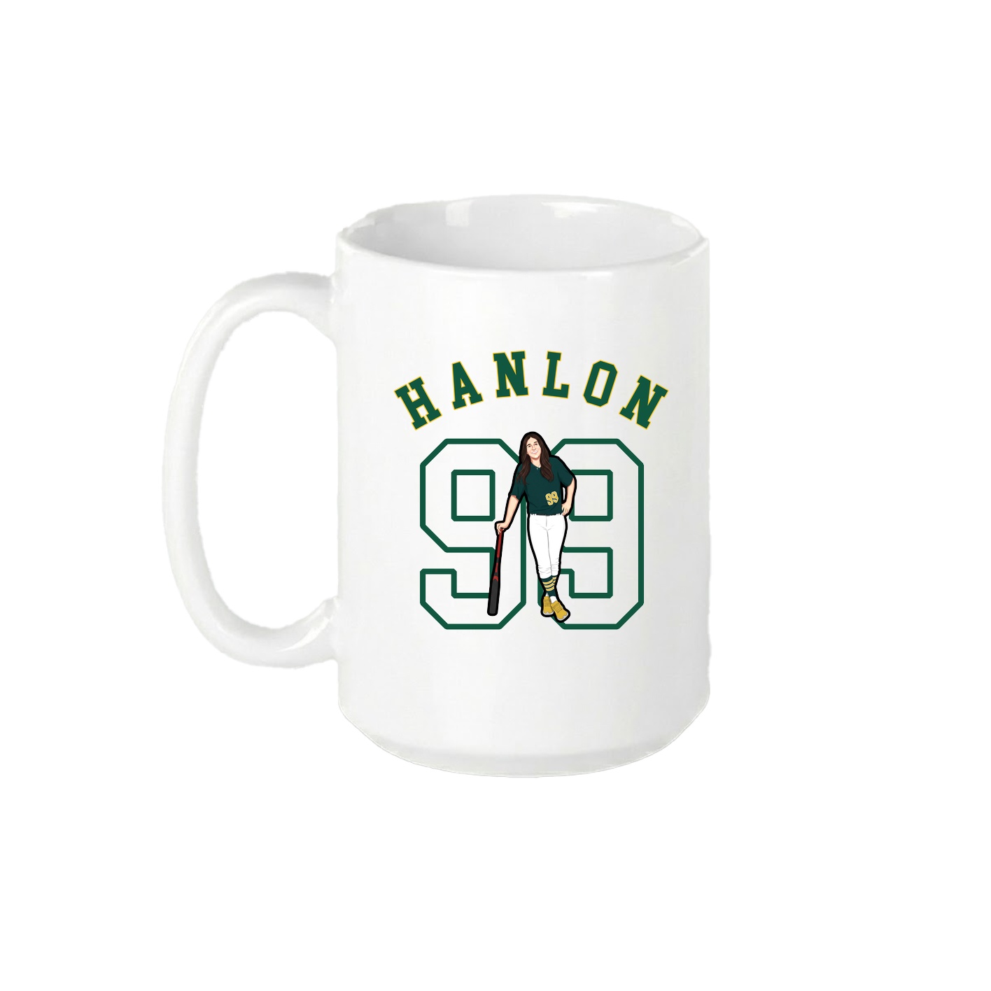 15oz Coffee Mug — Shirsey Arch in White