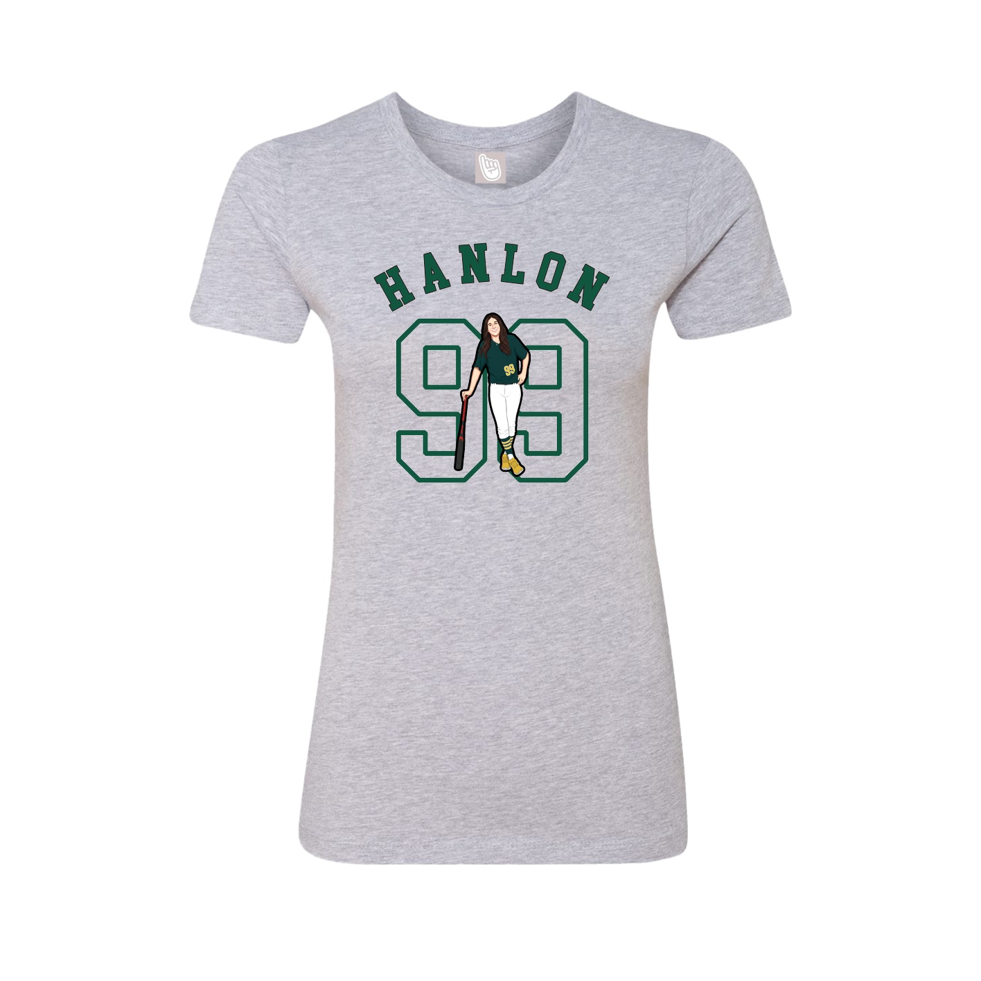 Womens Tee — Shirsey Arch in Grey