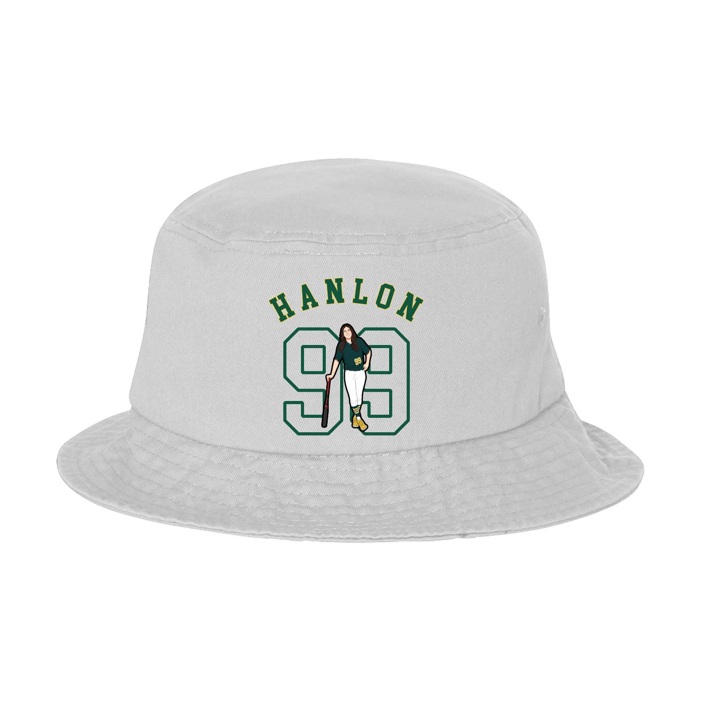 Bucket Cap — Shirsey Arch in White