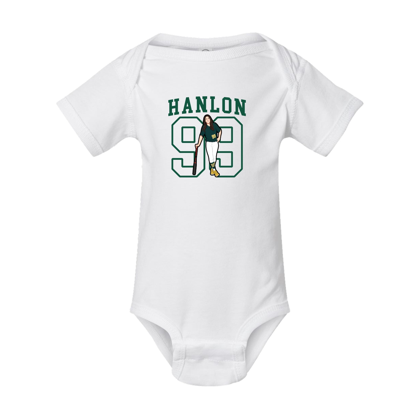 Baby Onesie — Shirsey in White